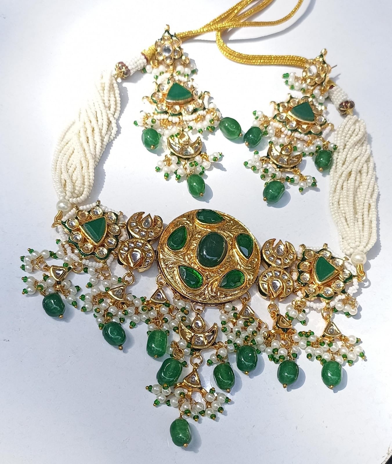 Rangoli Kundan Choker Set