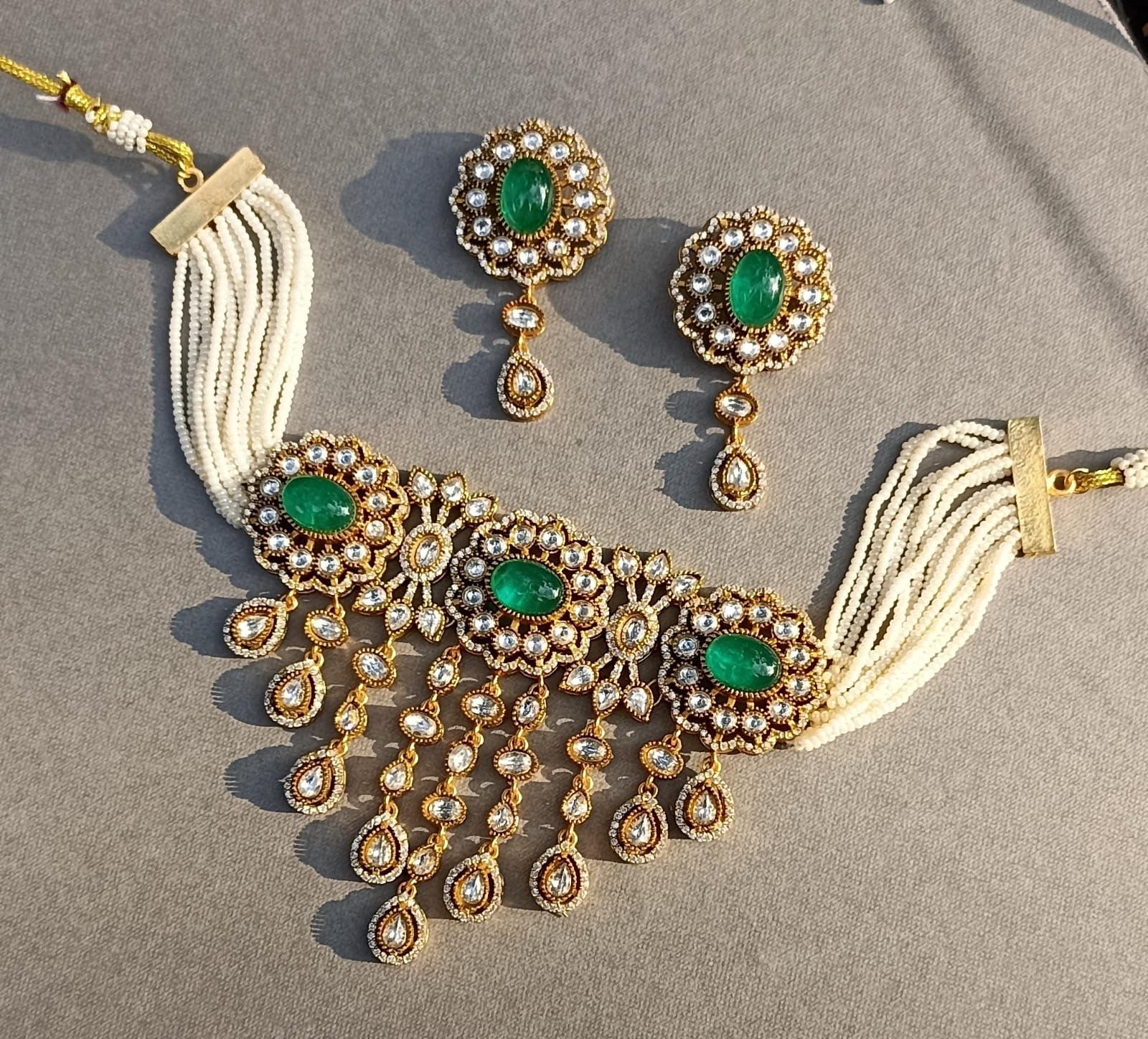 Sabya Polki Choker Set