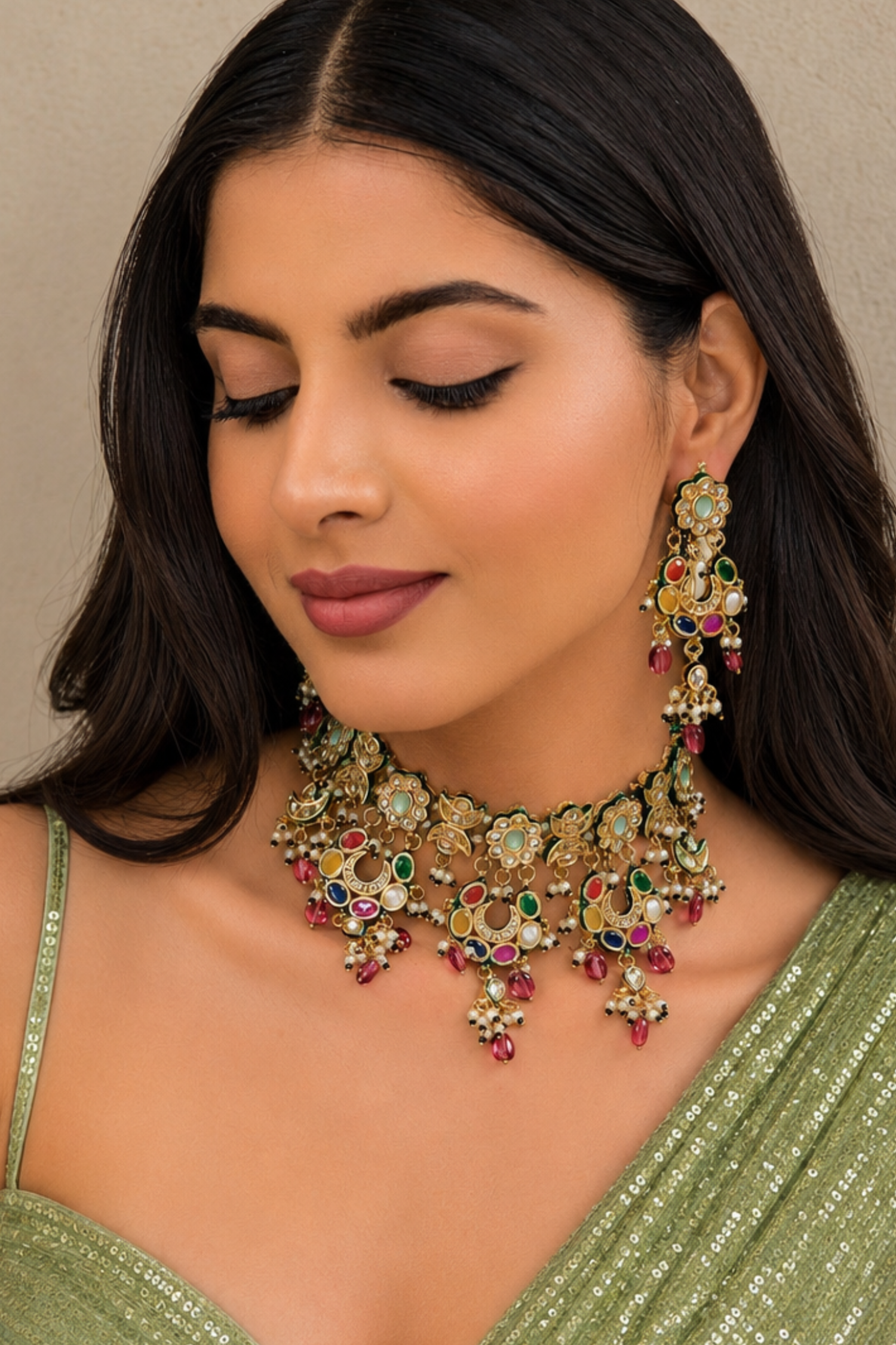 Sonalee Kundan Choker Set