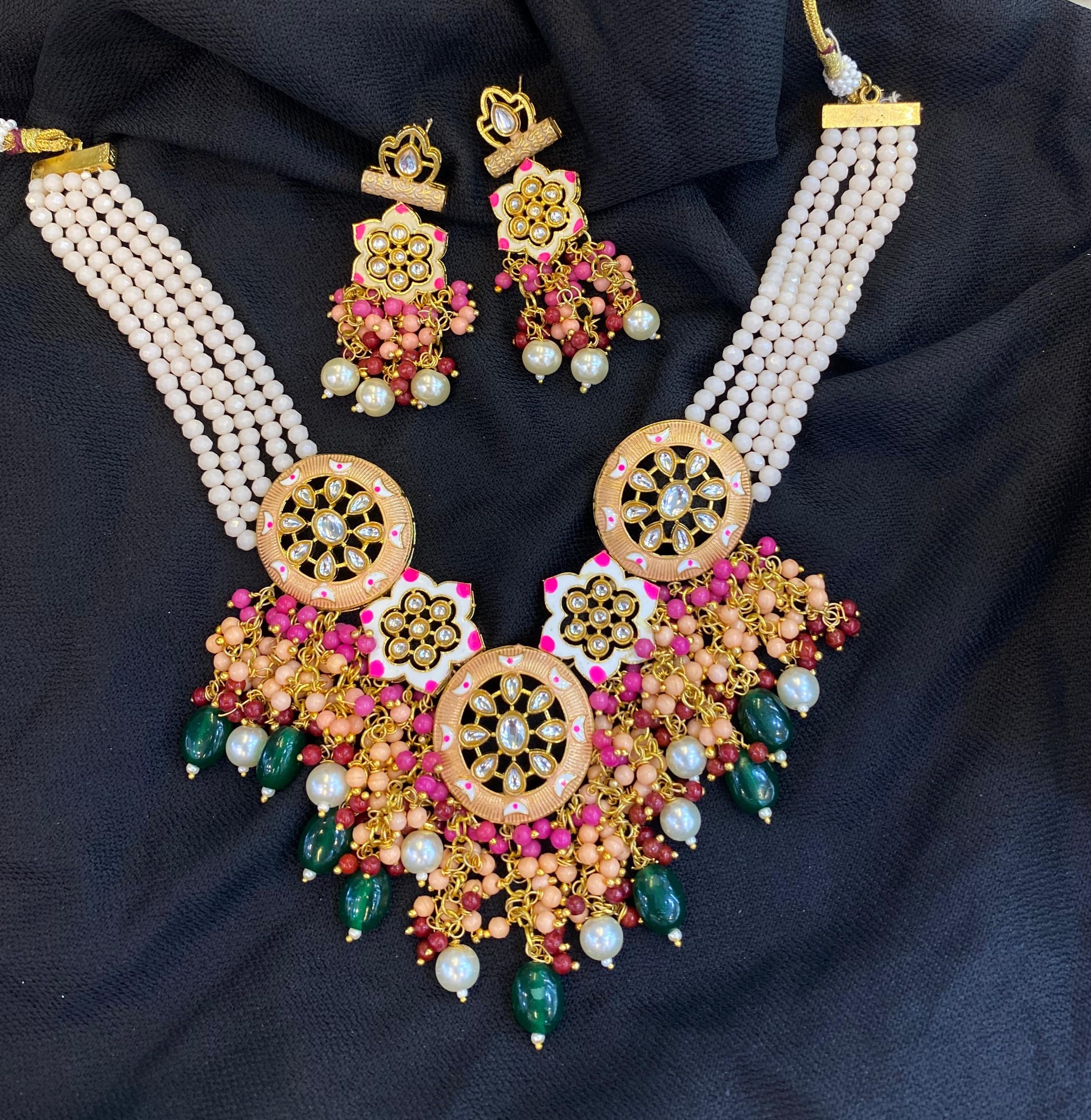 Kundan Necklace Set