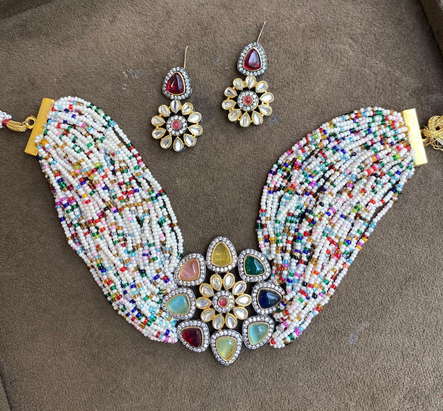 Kundan Necklace Set