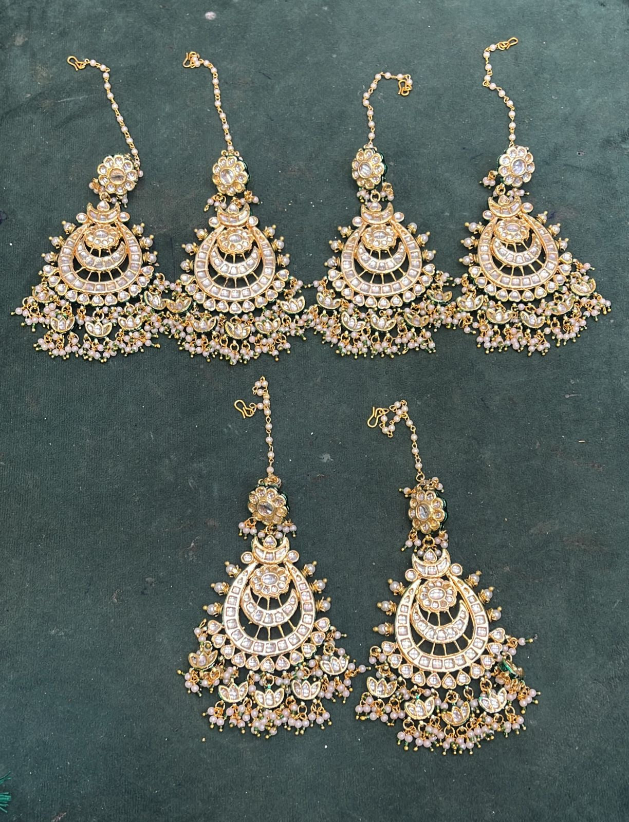 Oorma Big Kundan Earrings