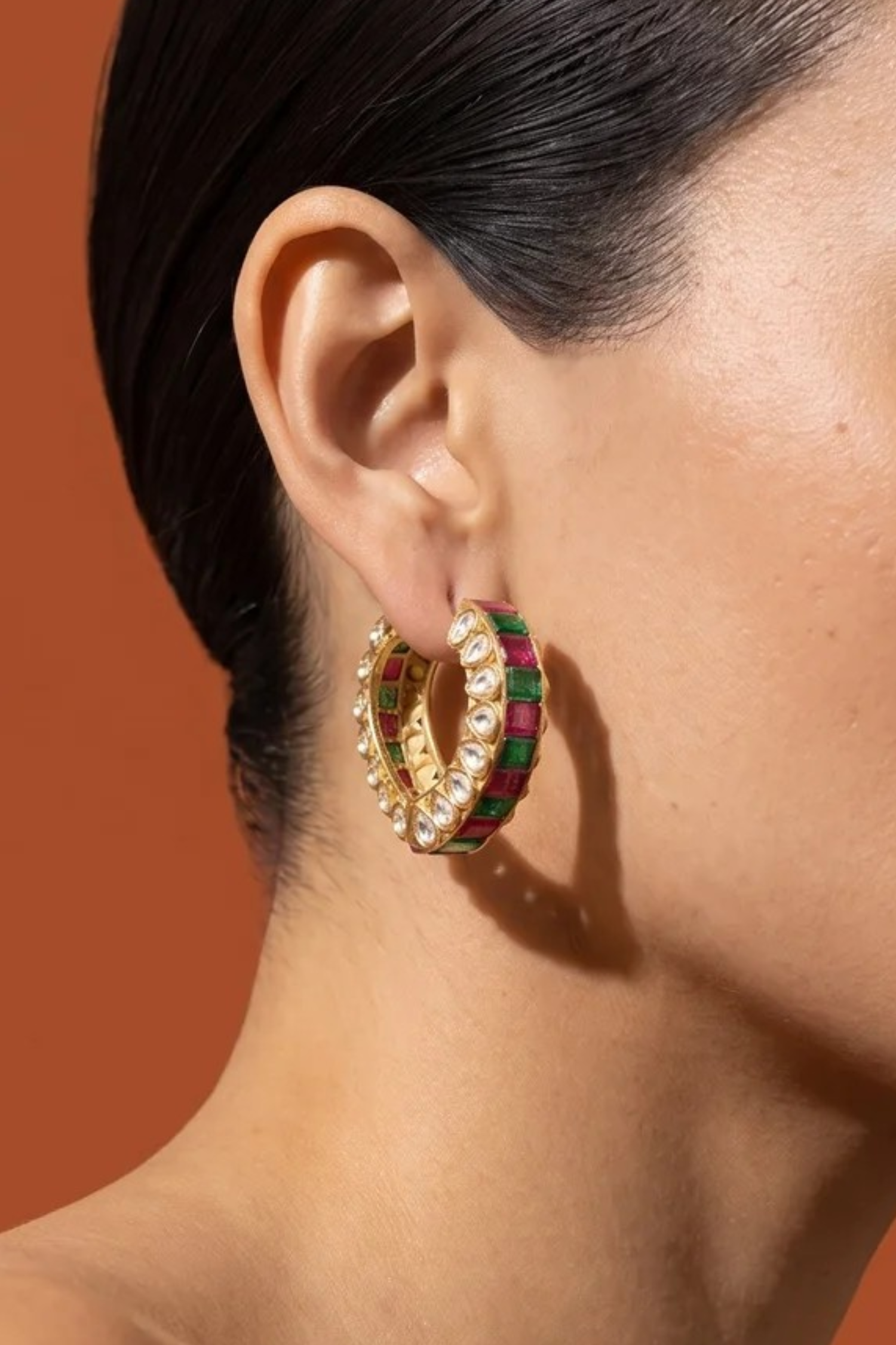 Polki Baali Earrings