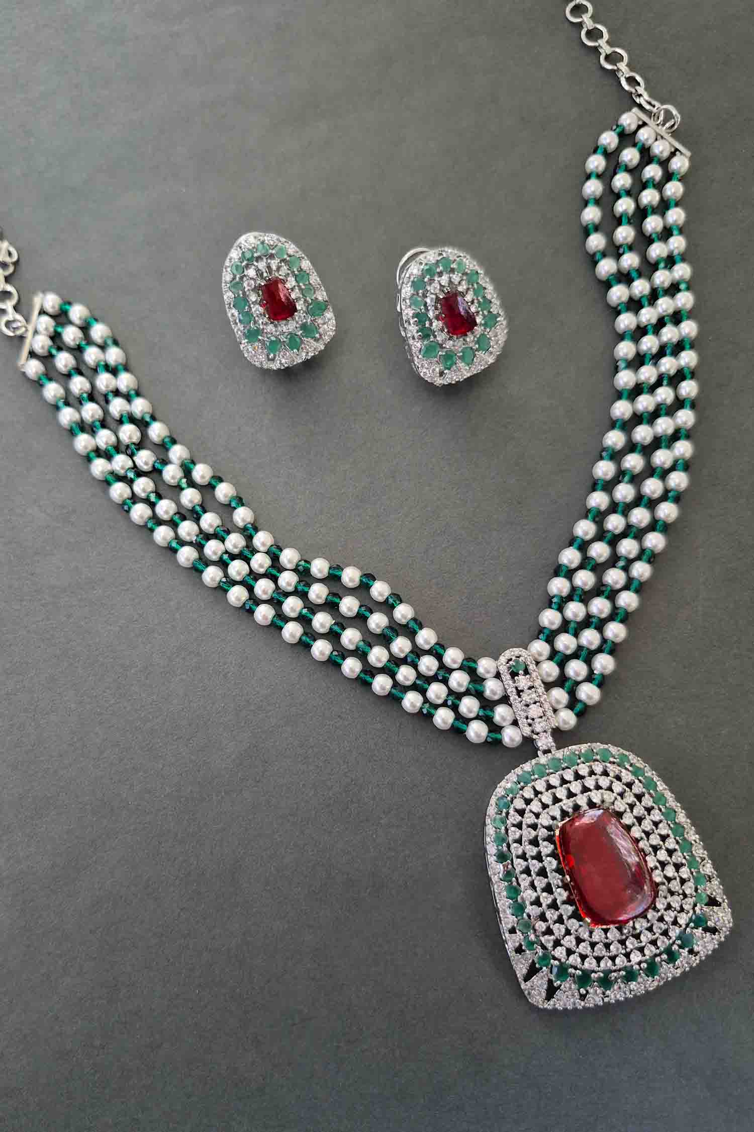 Fayr Diamond Necklace Set