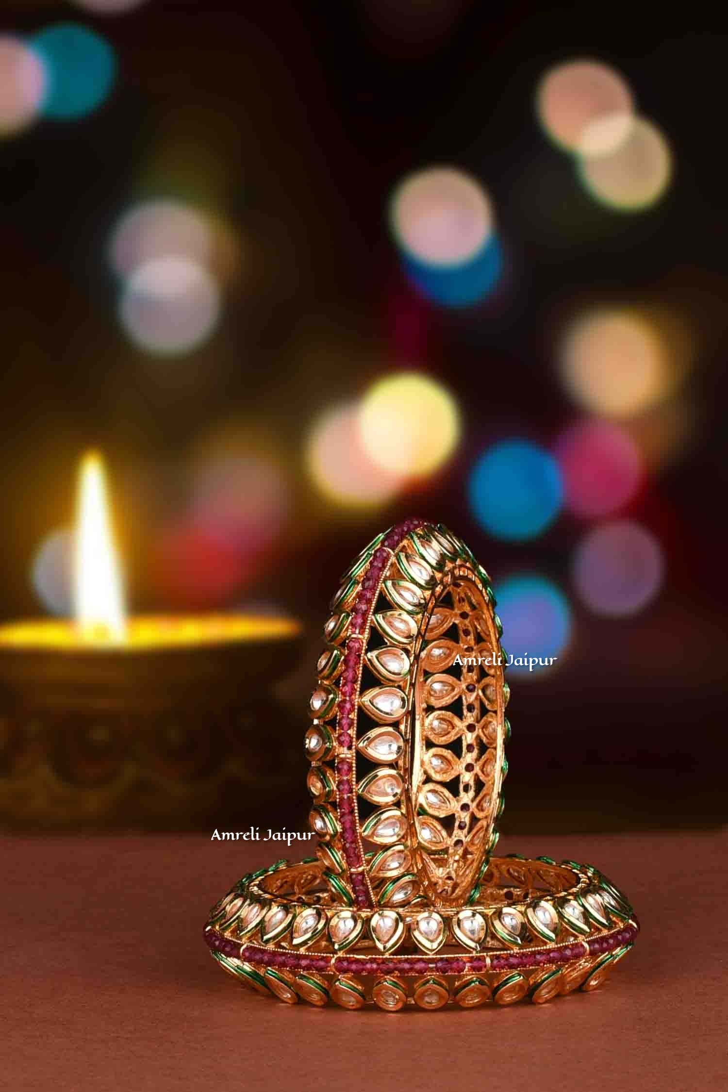 Devi Kundan Bangles