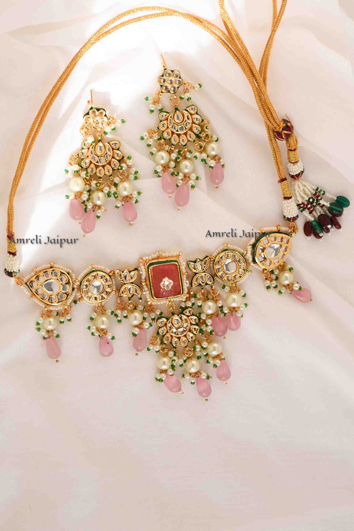 Zuri Kundan Choker Set