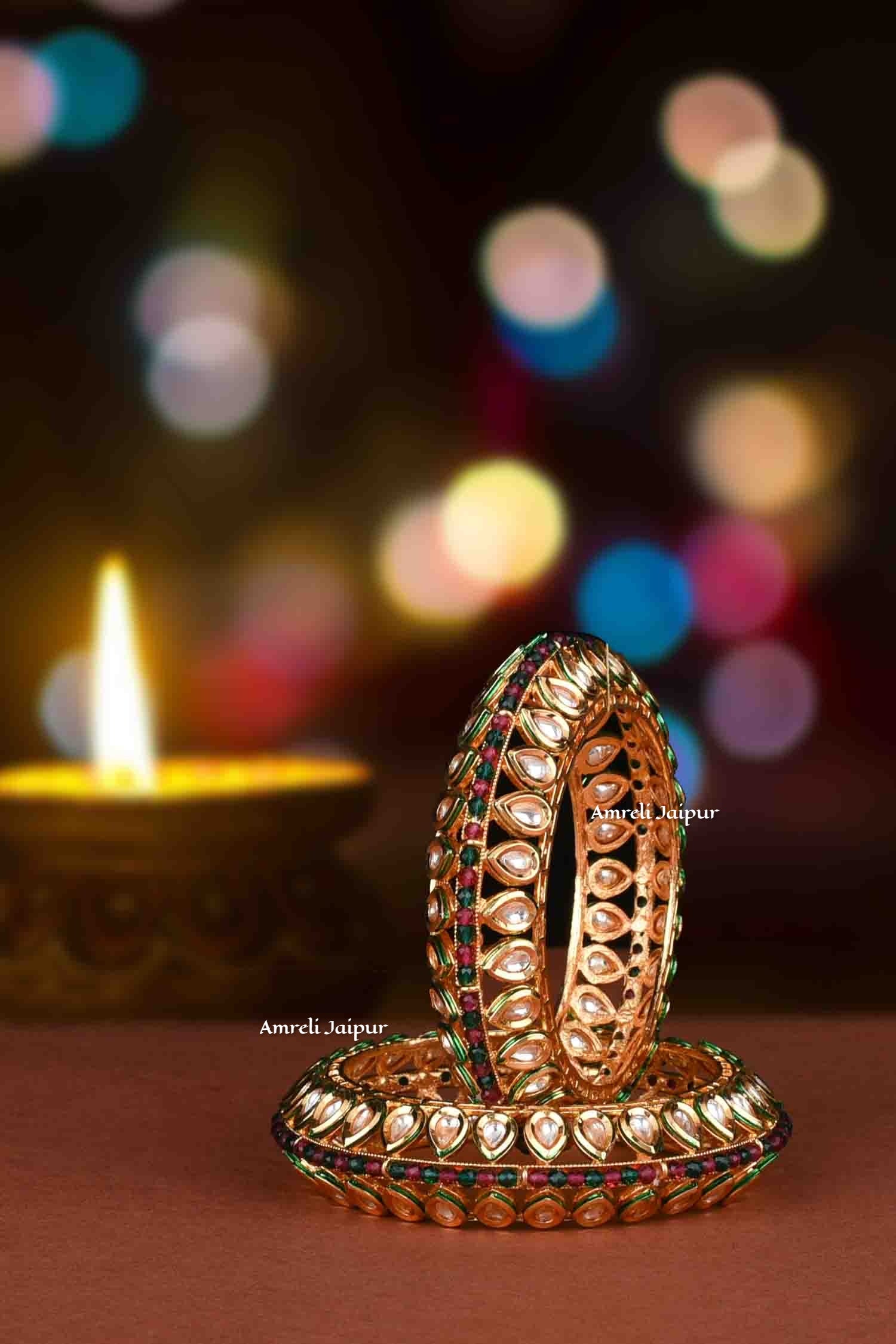 Devi Kundan Bangles