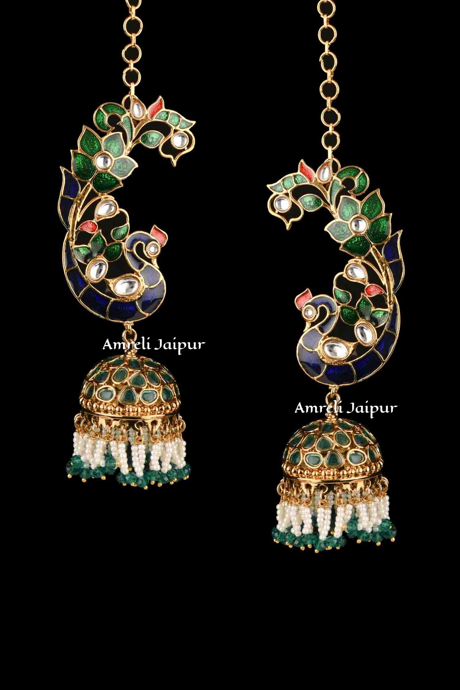 Rahini Ear Cuff Jhumkas