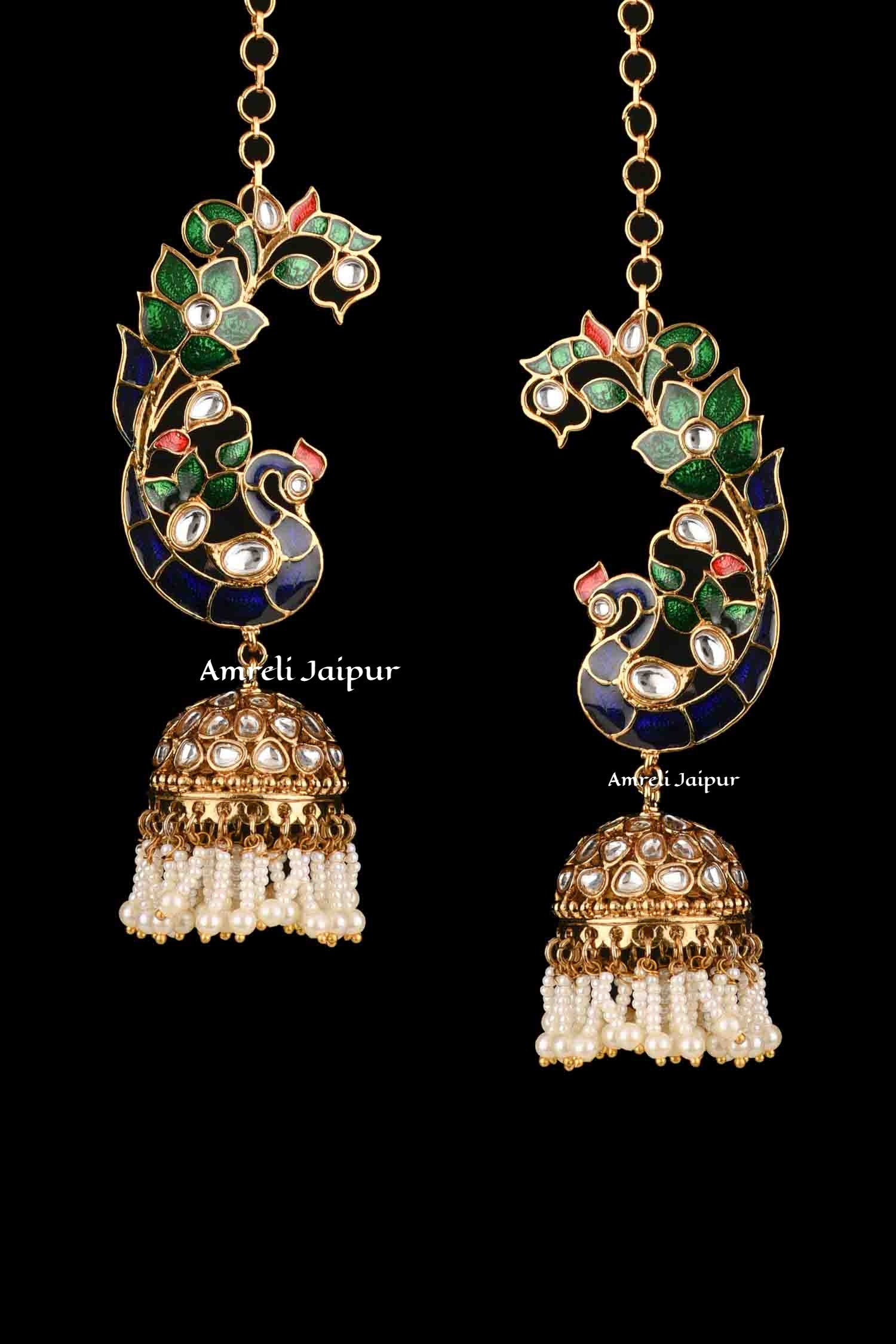 Rahini Ear Cuff Jhumkas