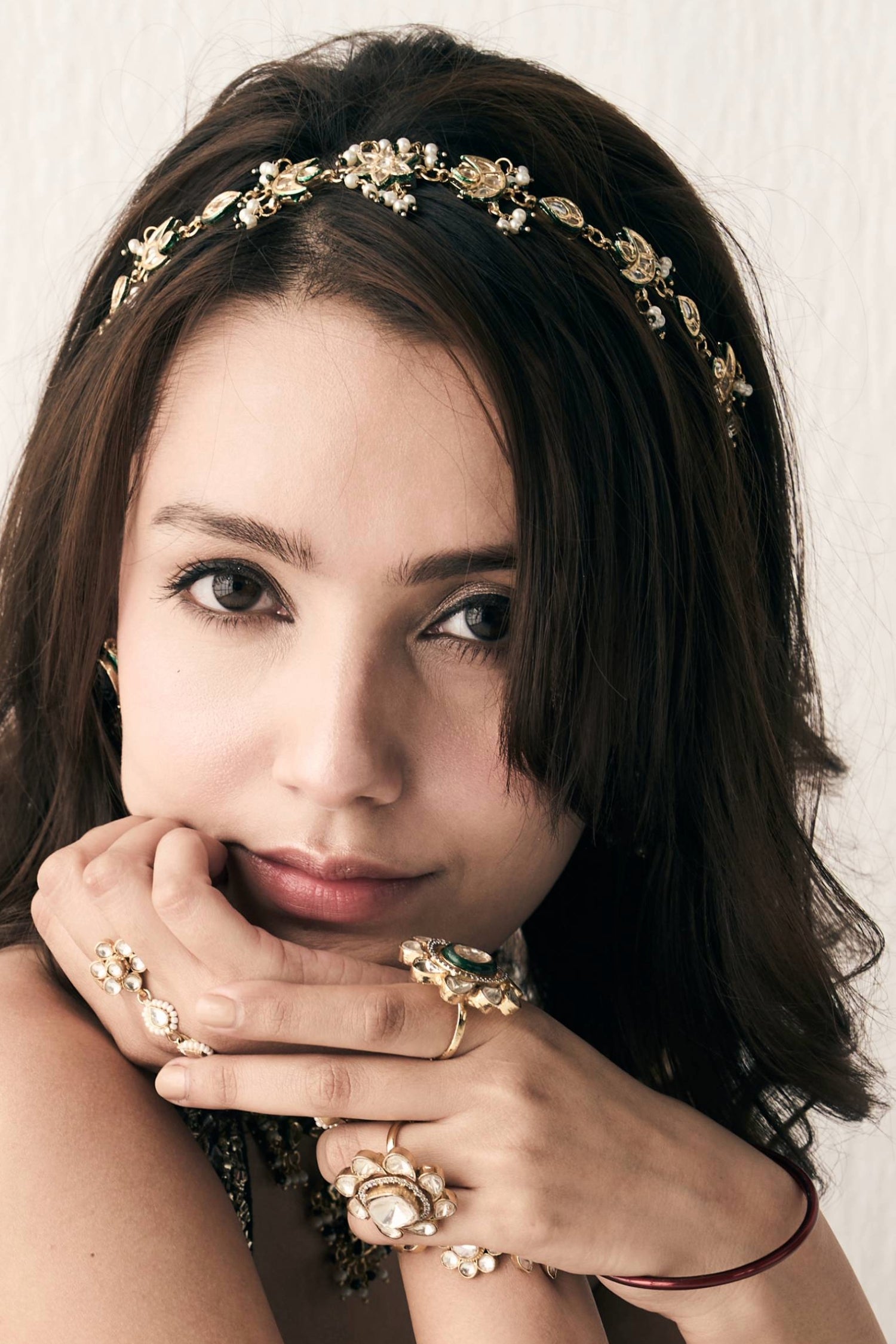 Kundan Headband Sheeshphool