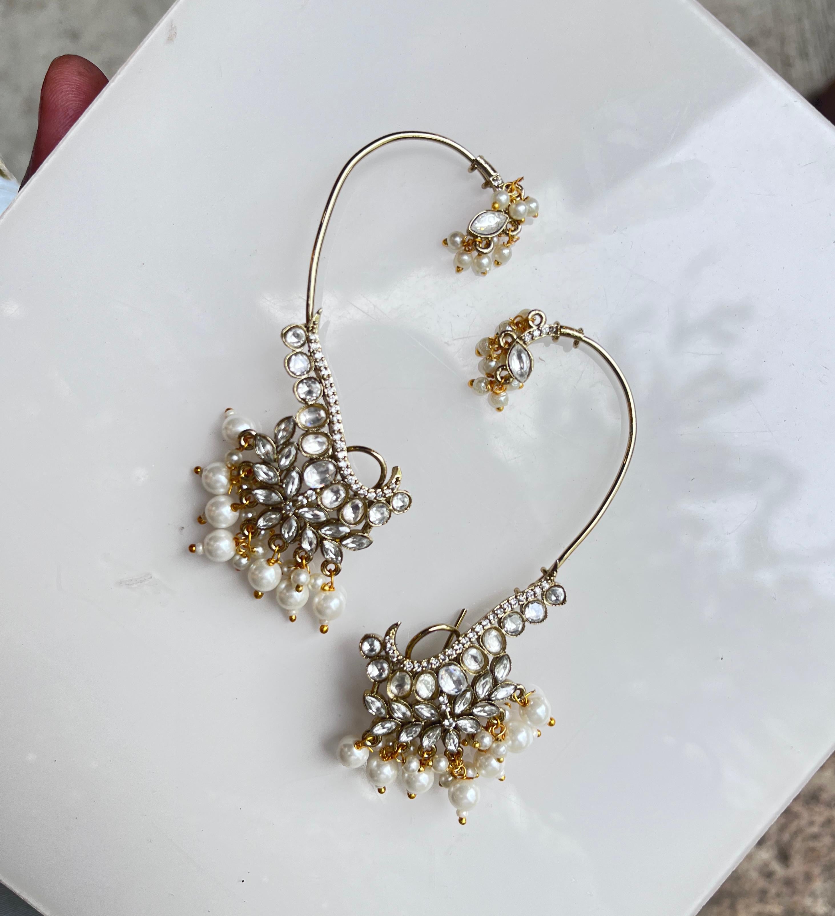 Noor Earcuff Indian Earrings