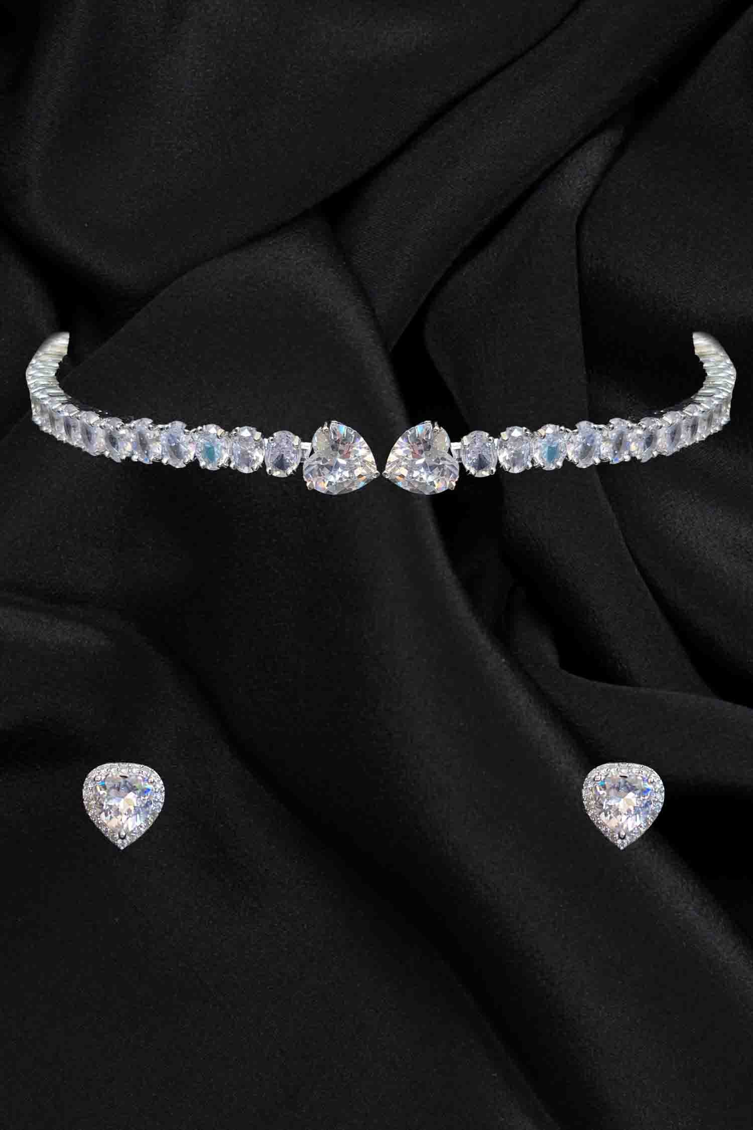 Rosee Diamond Necklace Set