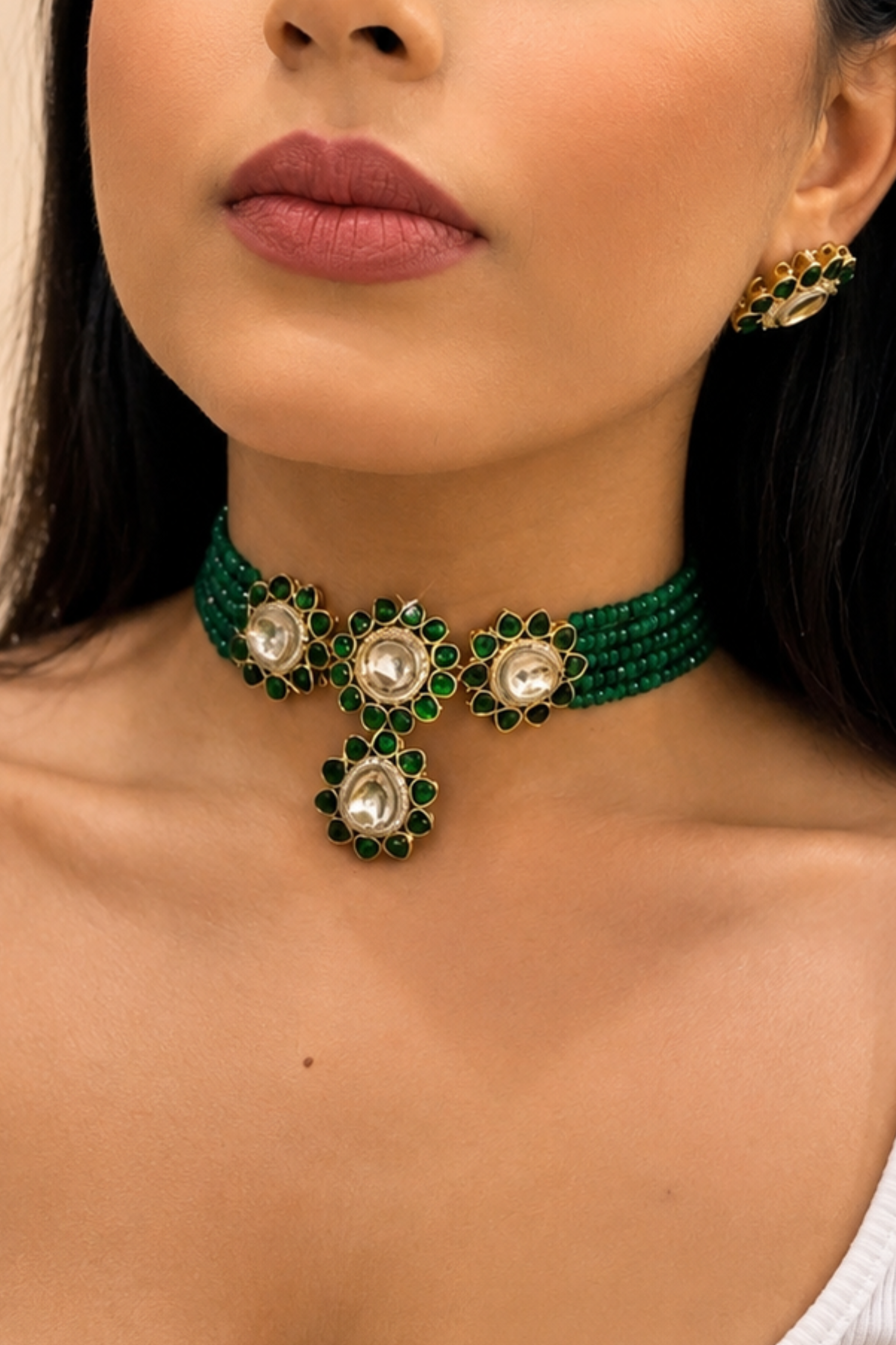Kundan Necklace Set