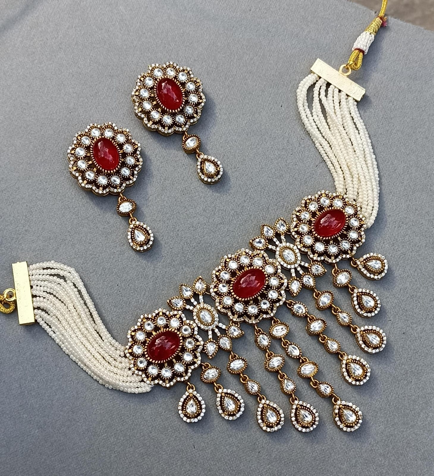 Sabya Polki Choker Set