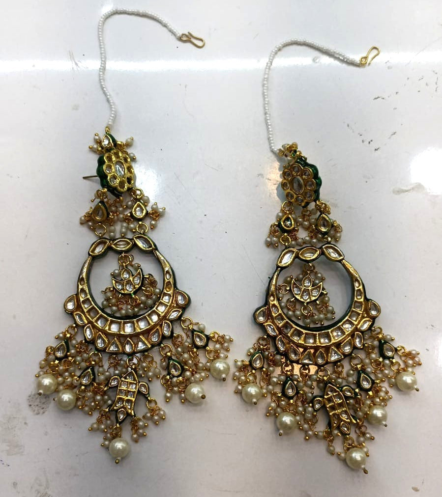 Zivyana Kundan Earrings