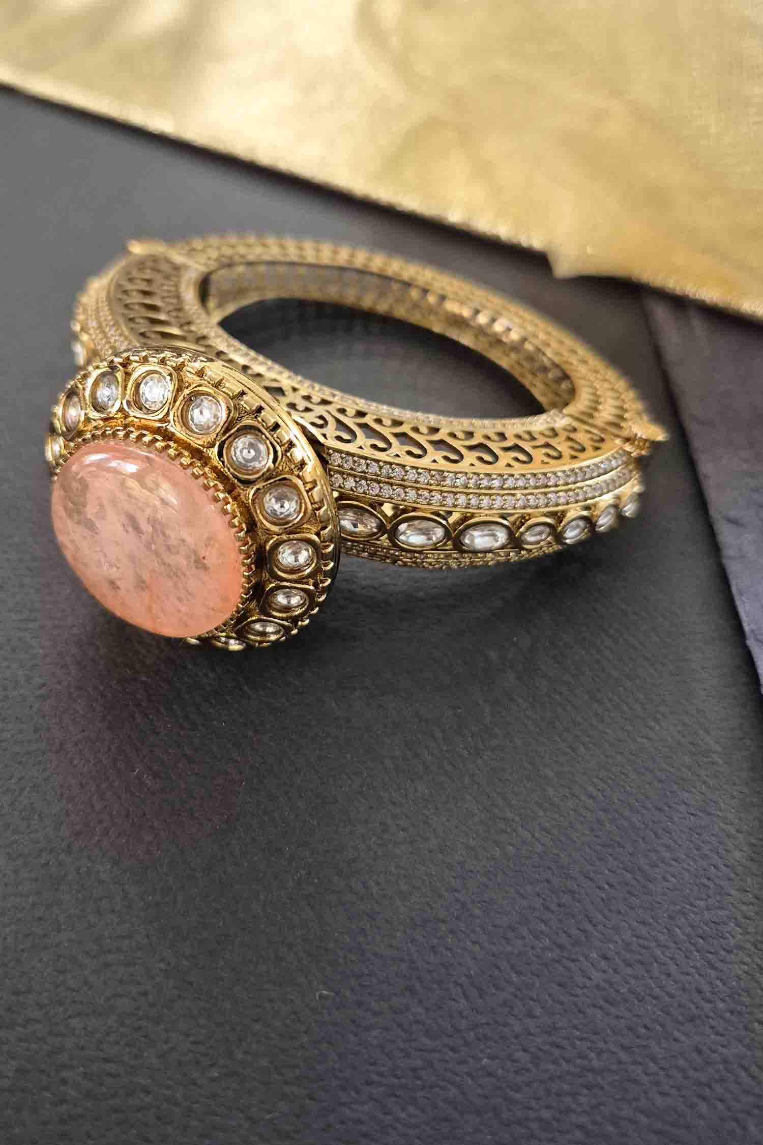 Victorian Polki Bracelet Bangle