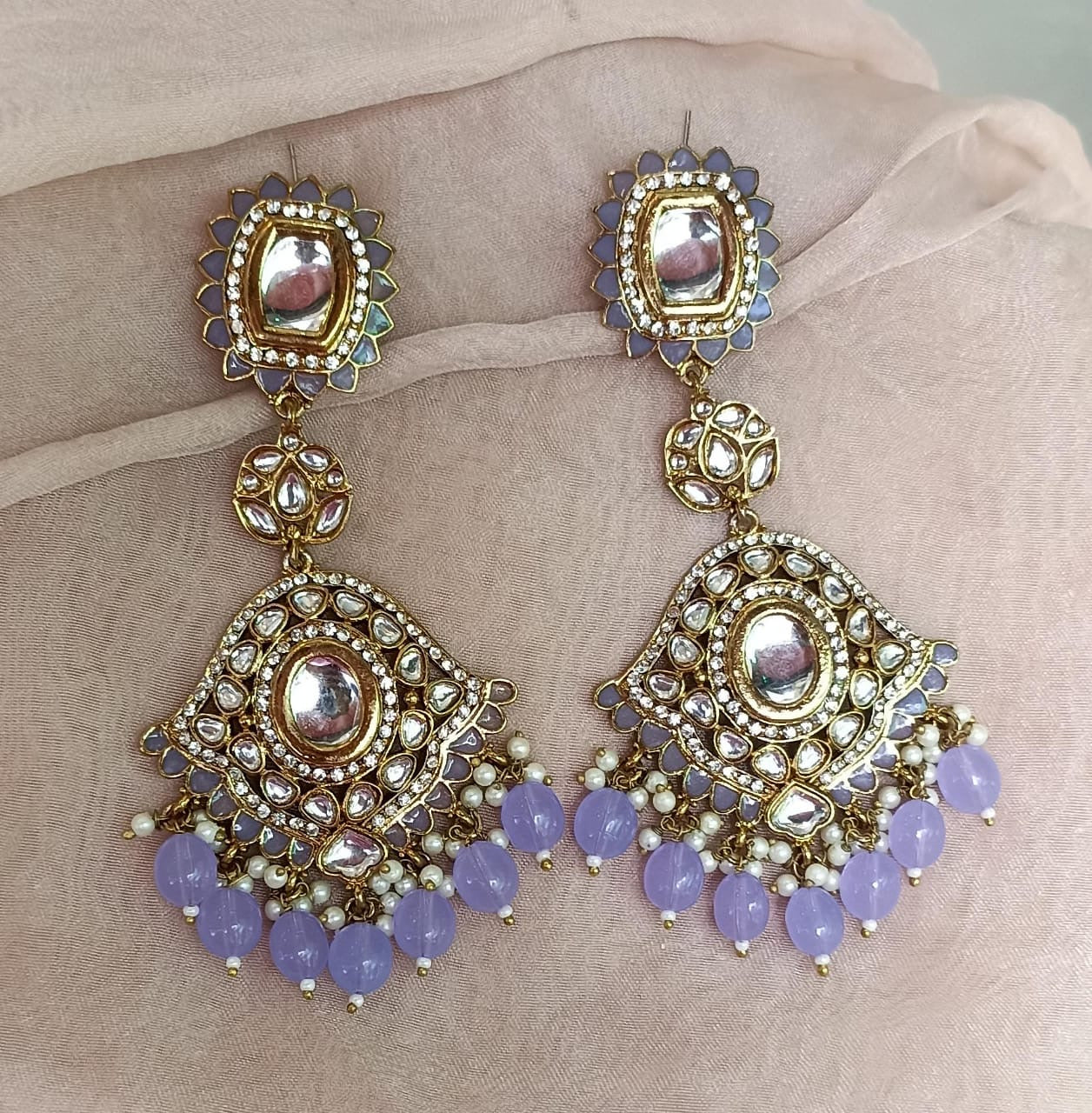 Arka Kundan Earrings