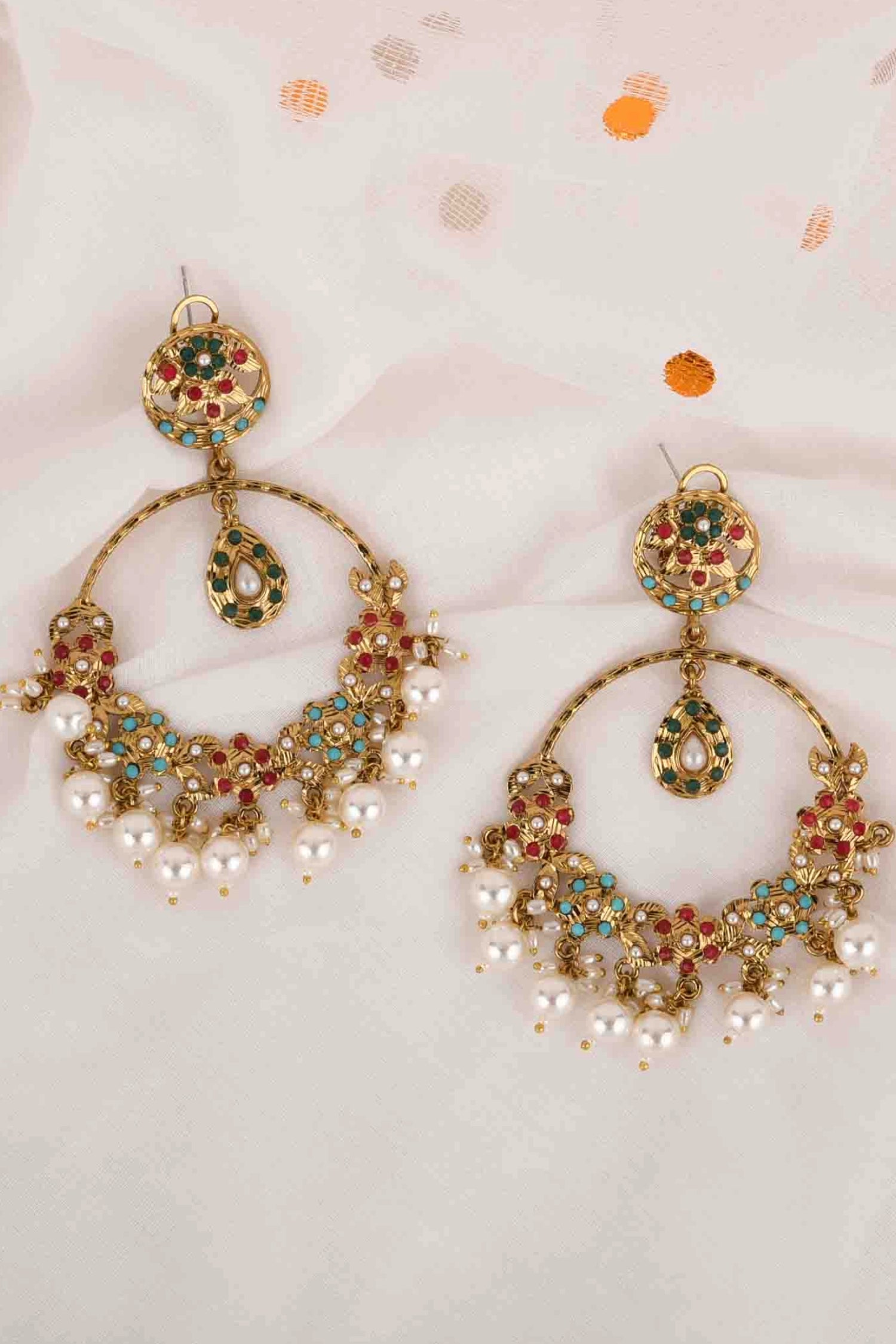 Rihani Chandbali Earrings