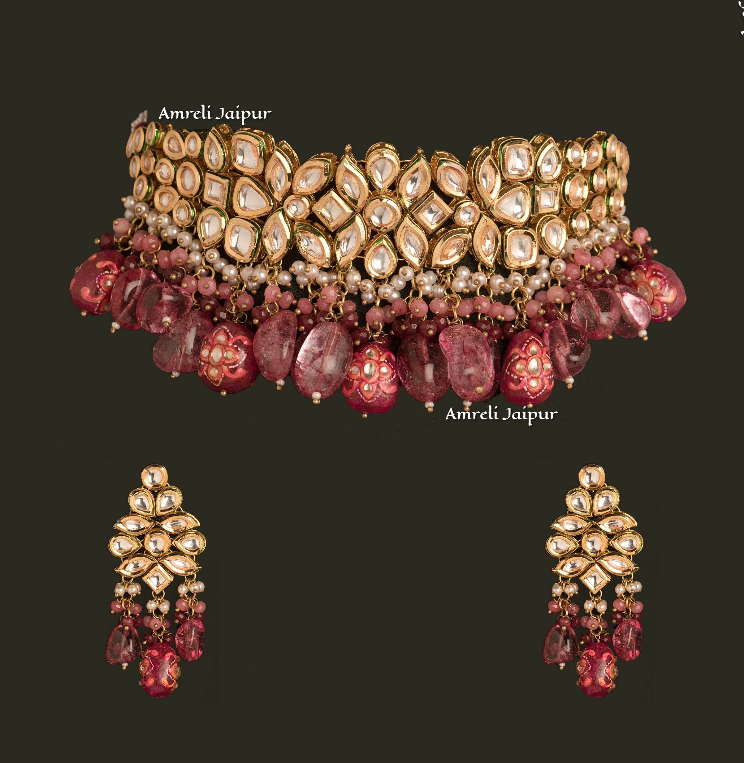 Jhil Kundan Choker Set