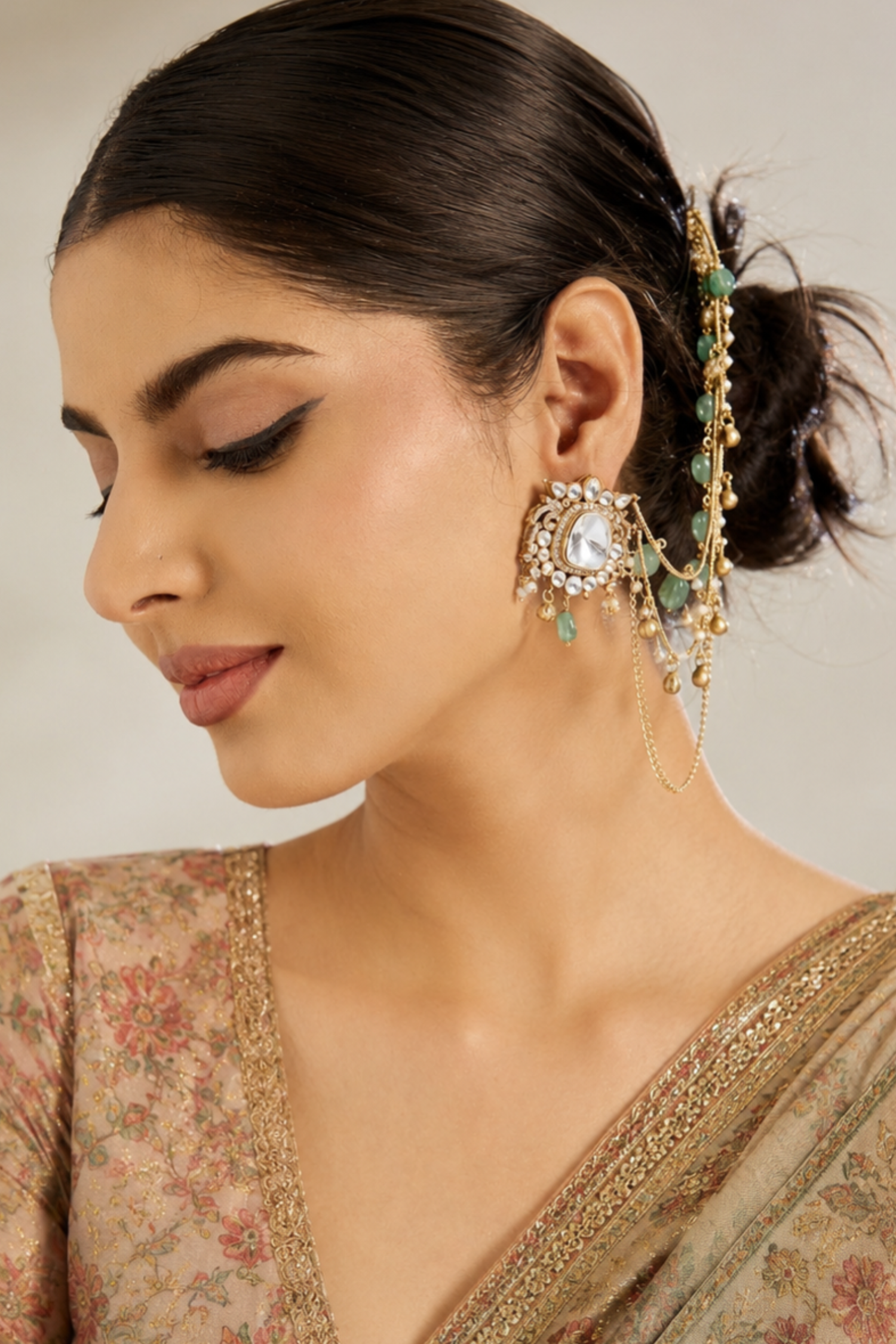Shubha Polki Kundan Earrings