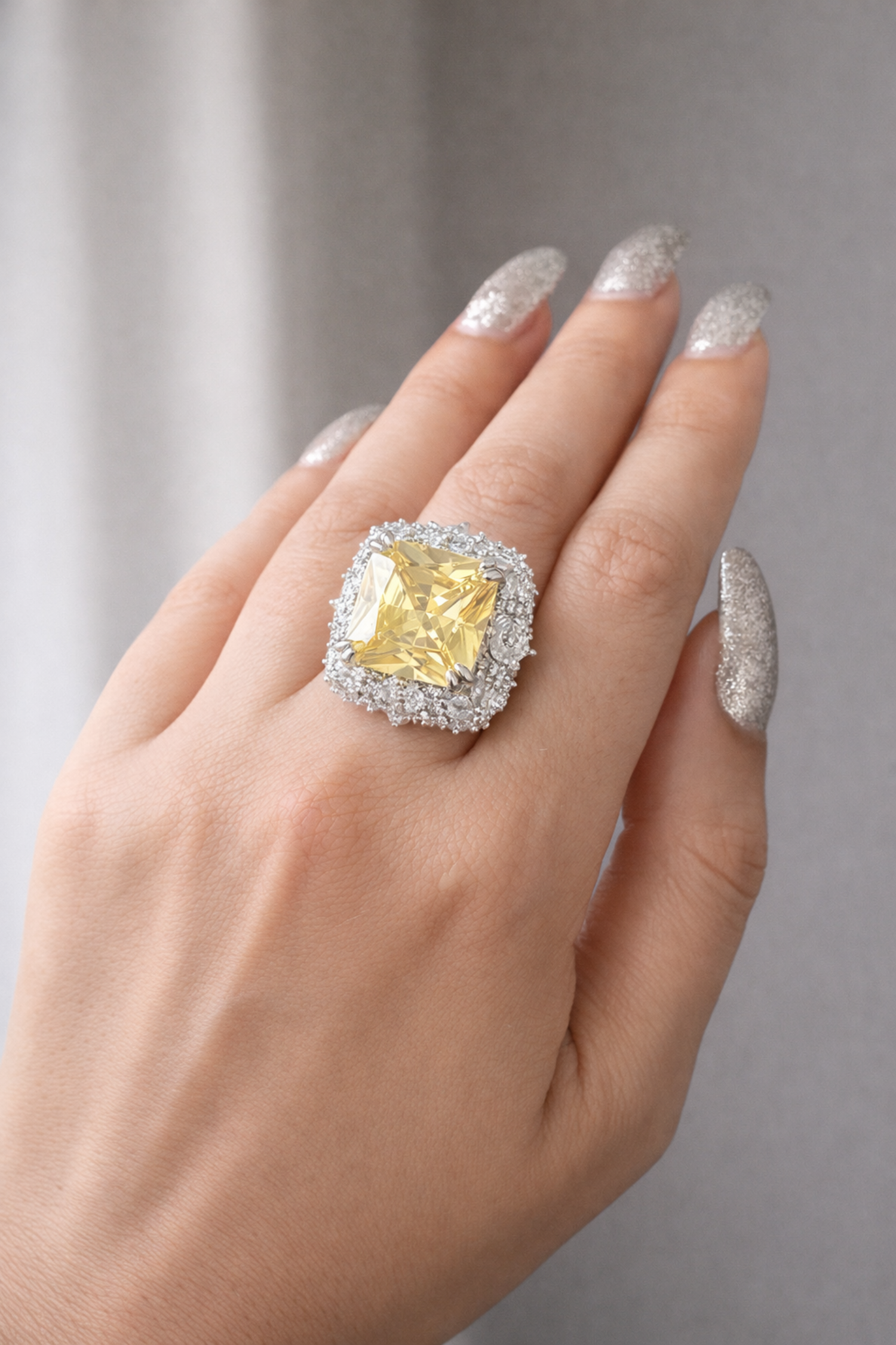 Cocktail Diamond Ring