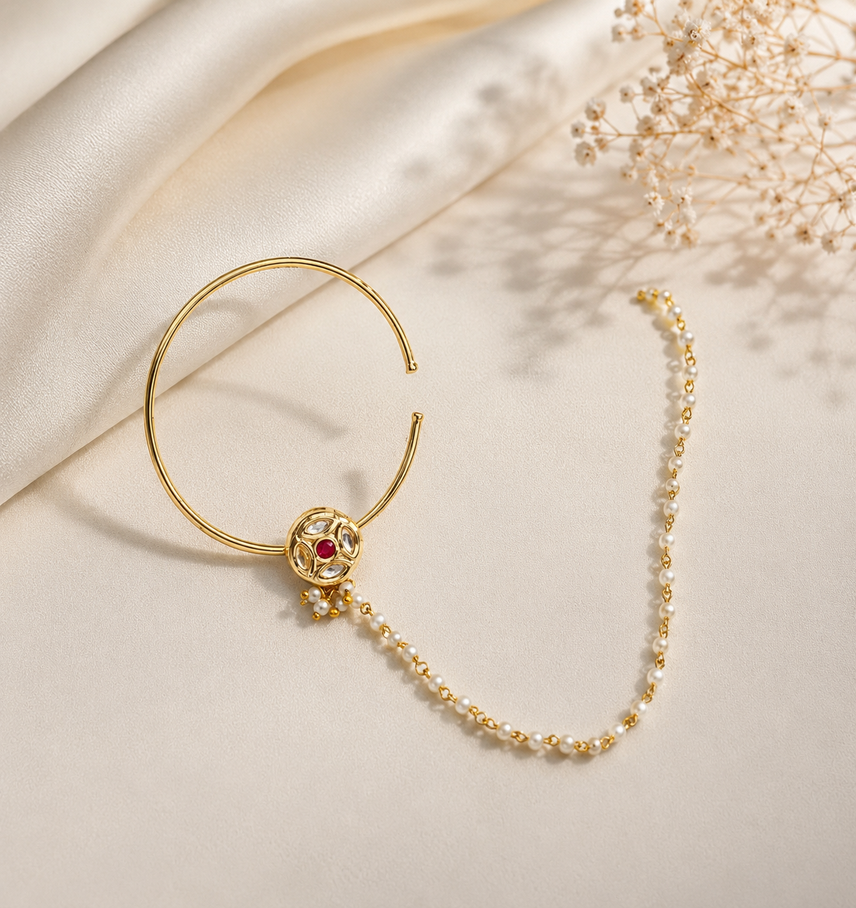 Gold Plated Nose Ring