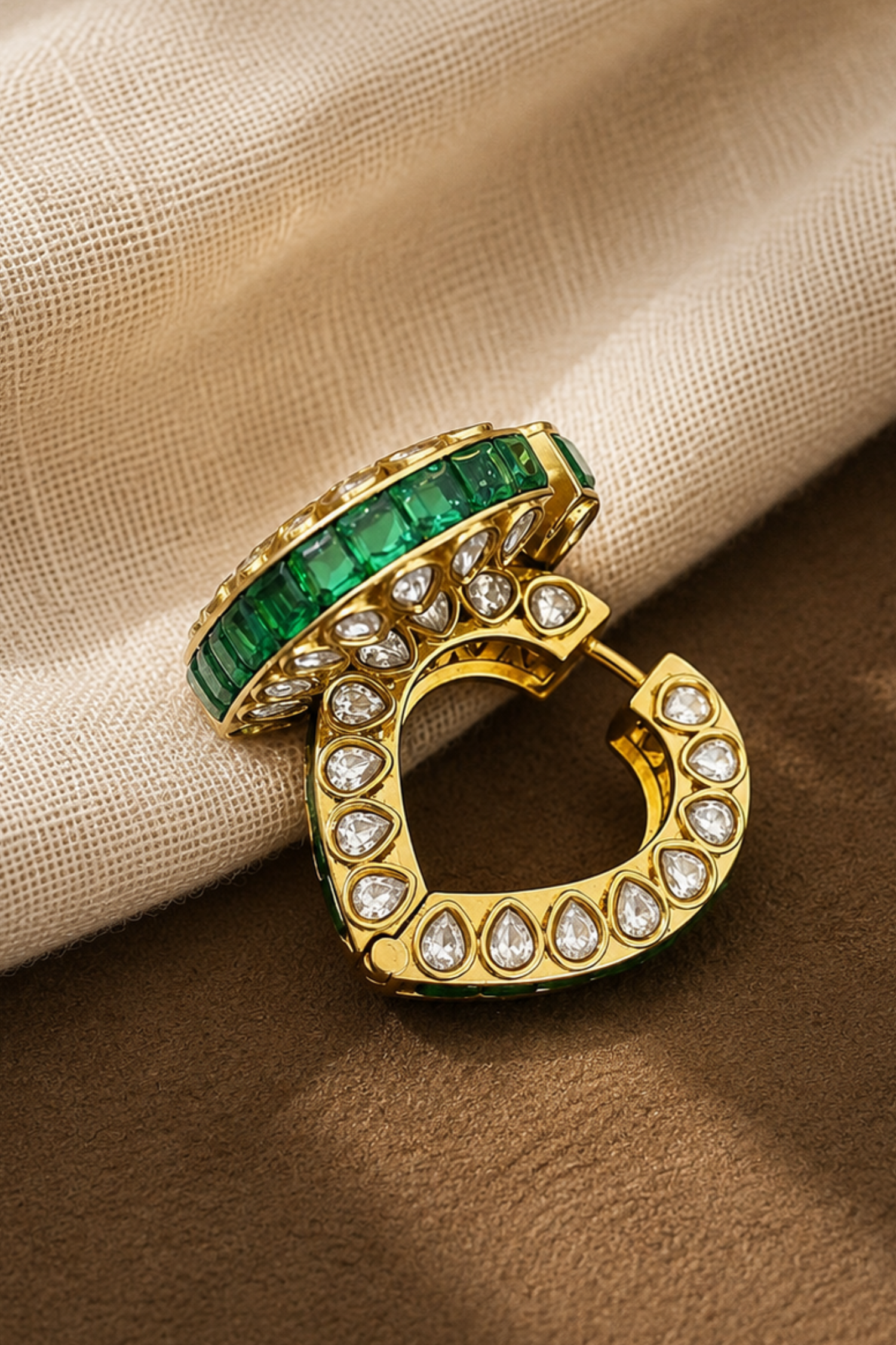 Polki Baali Earrings