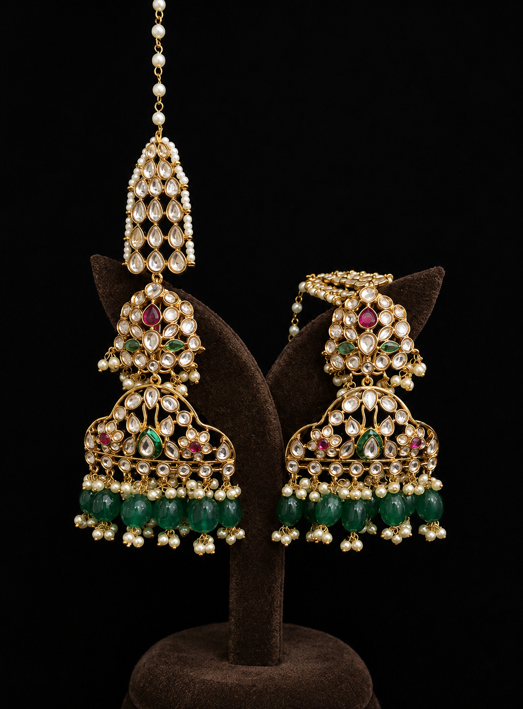Ira Polki Kundan Earrings