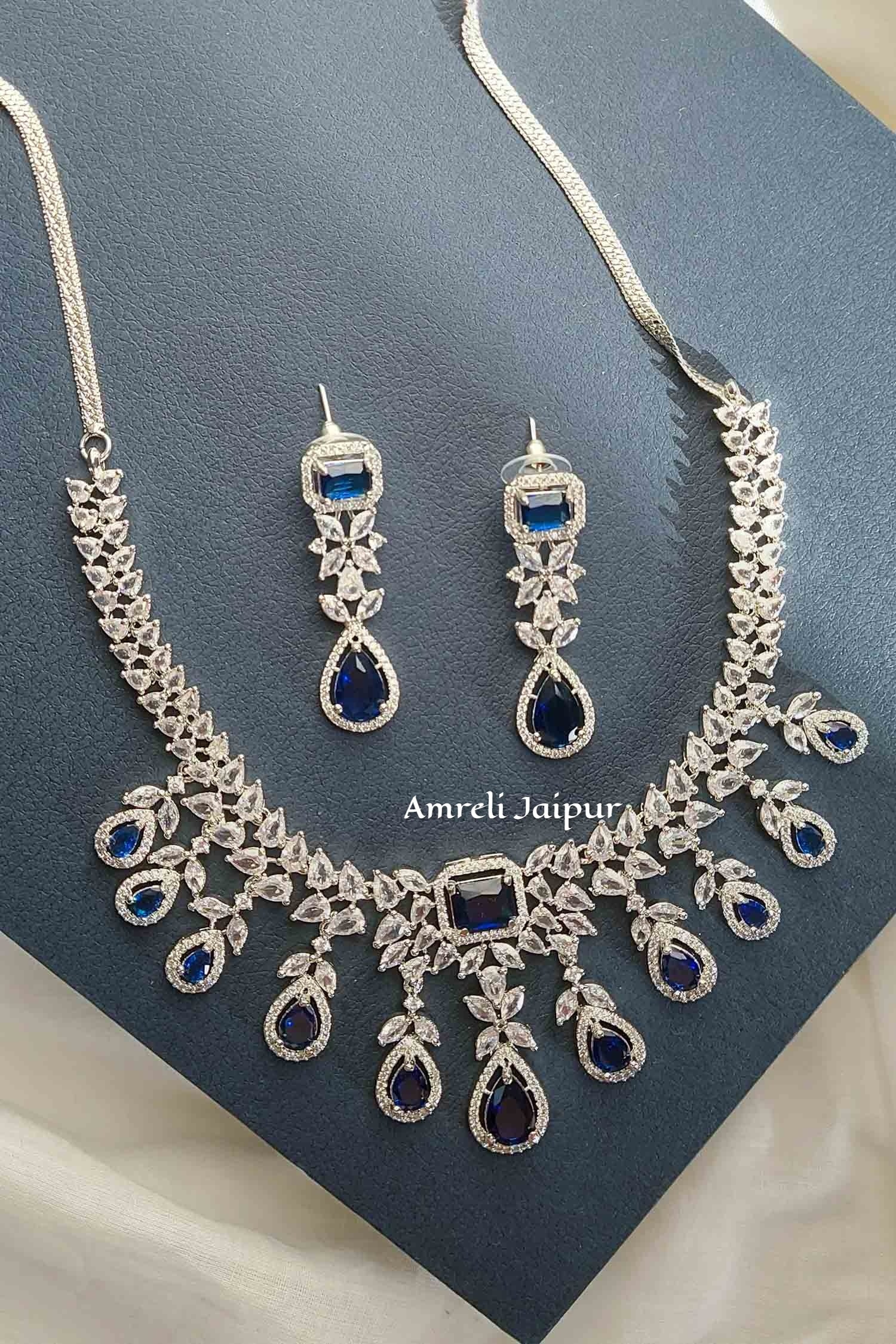 Ginevra Diamond Necklace Set