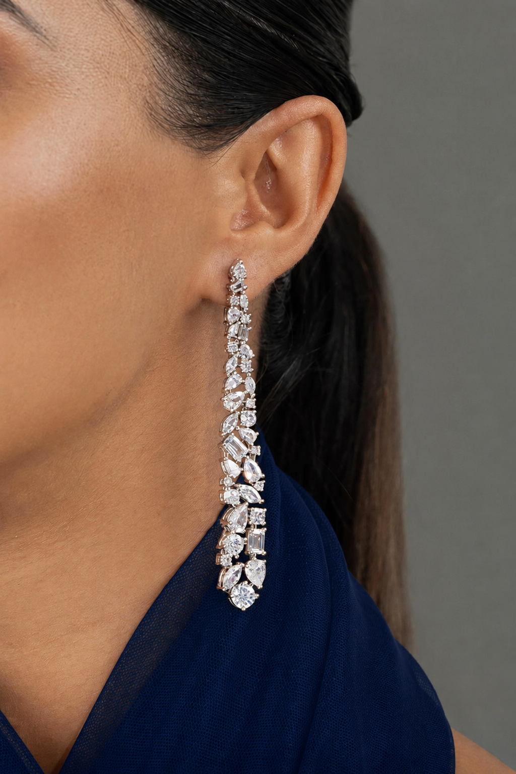 Adella Diamond Danglers