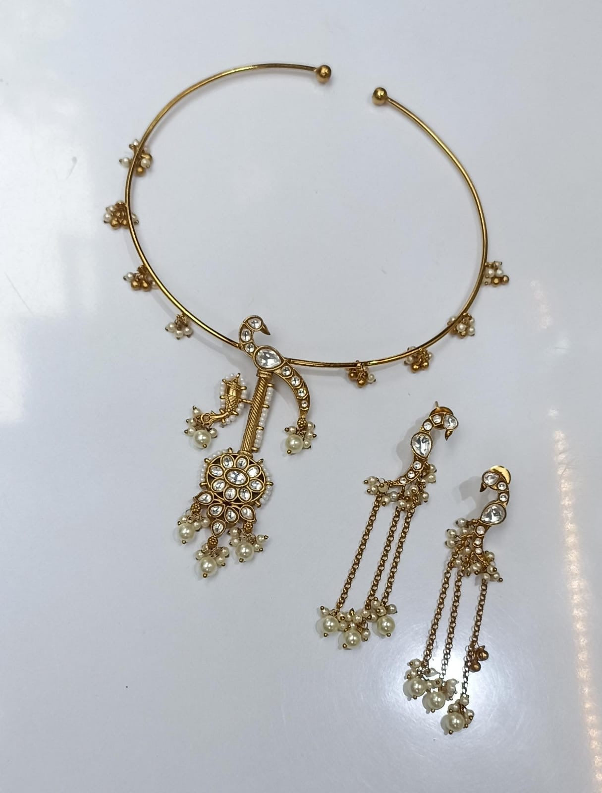 Farida Polki Necklace Set