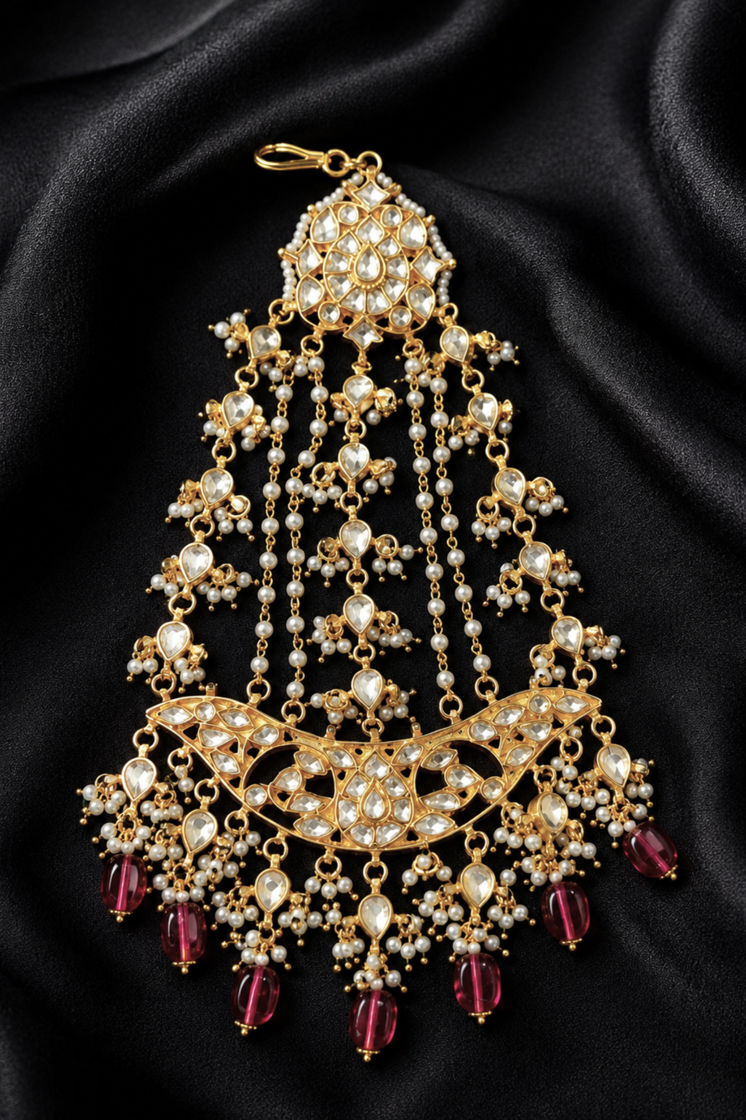Pachi Kundan Gold Plated Passa
