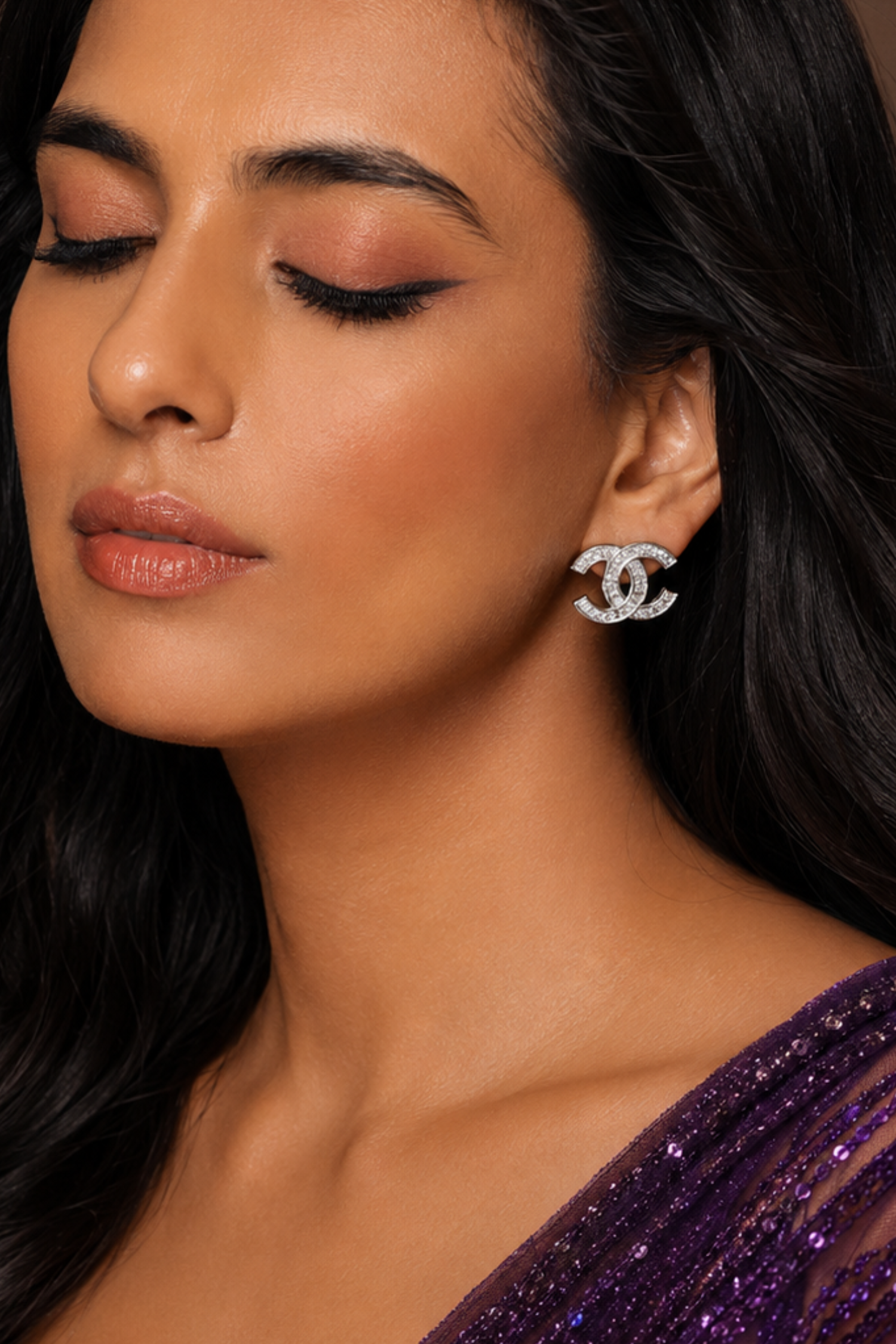 Chane Diamante Studs Earrings