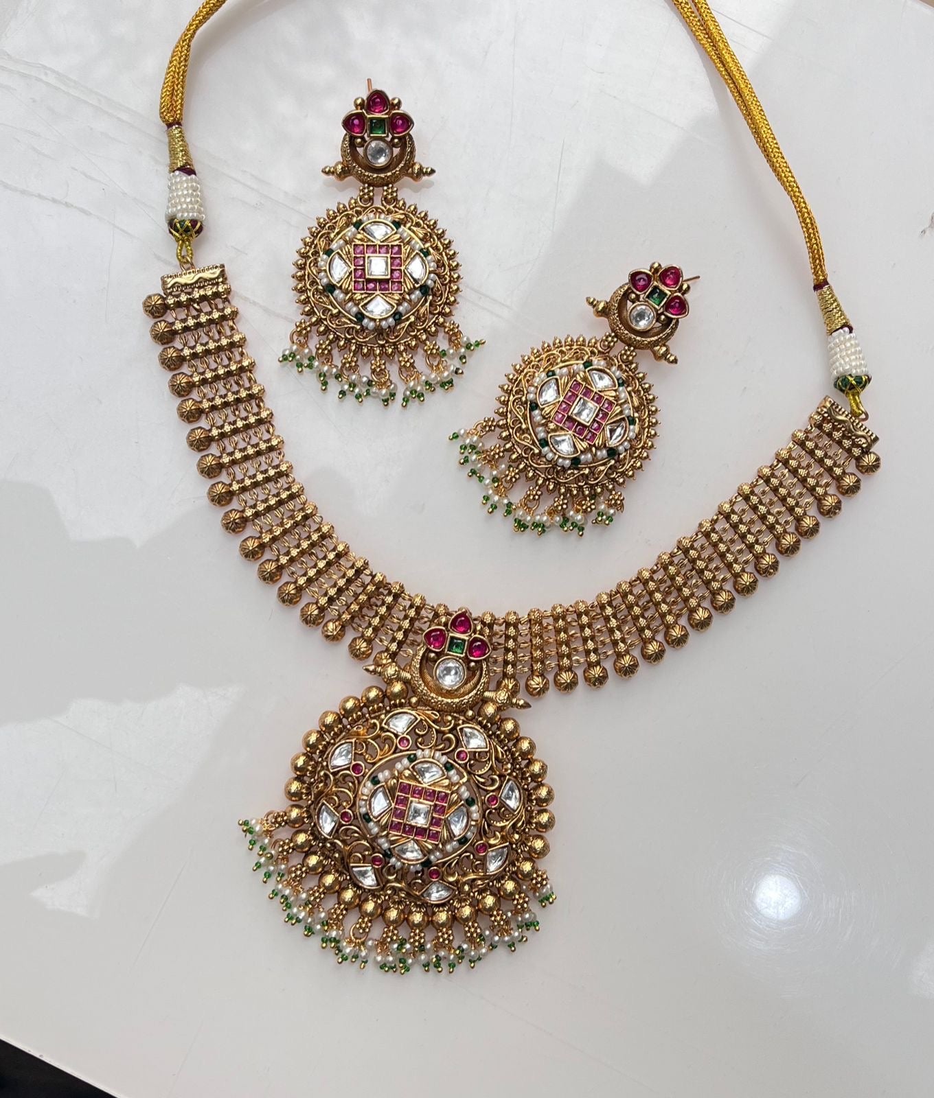 Azura Gold Plated Temple Set