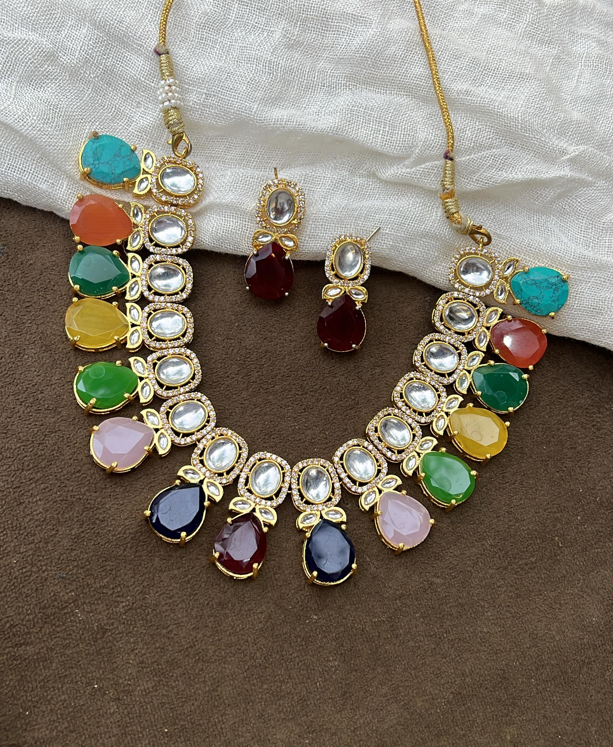 Kundan Necklace Set