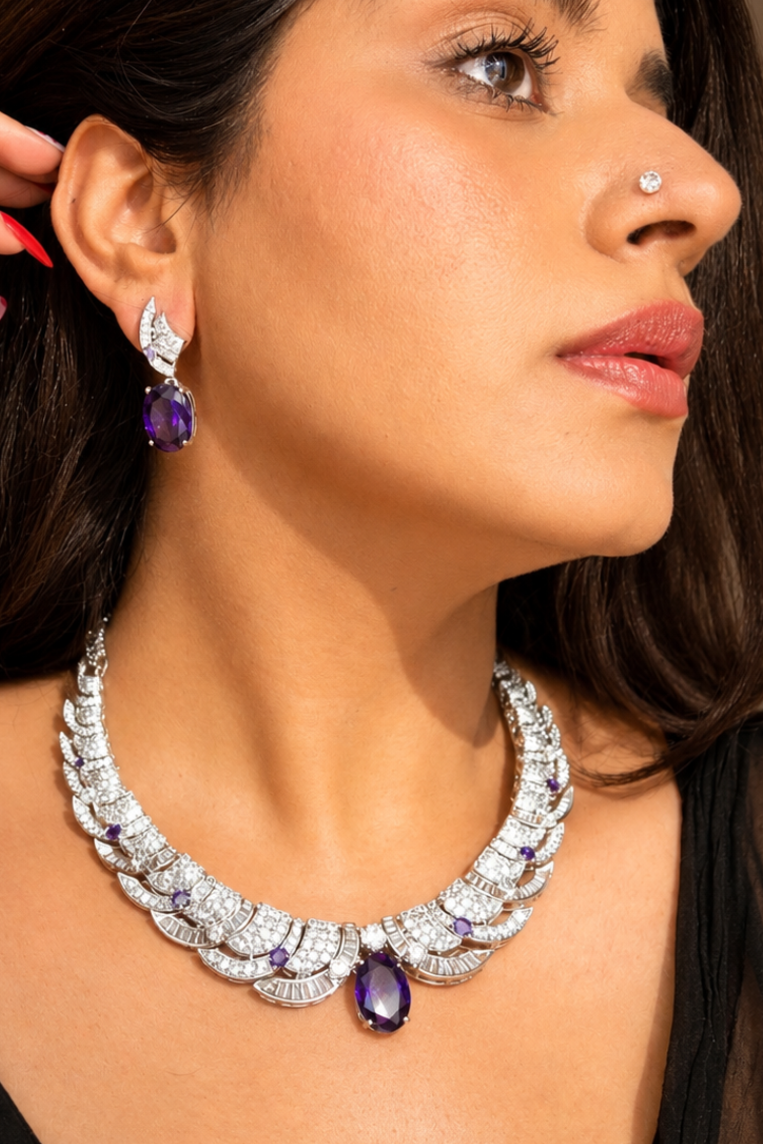 Radiance Diamond Necklace Set