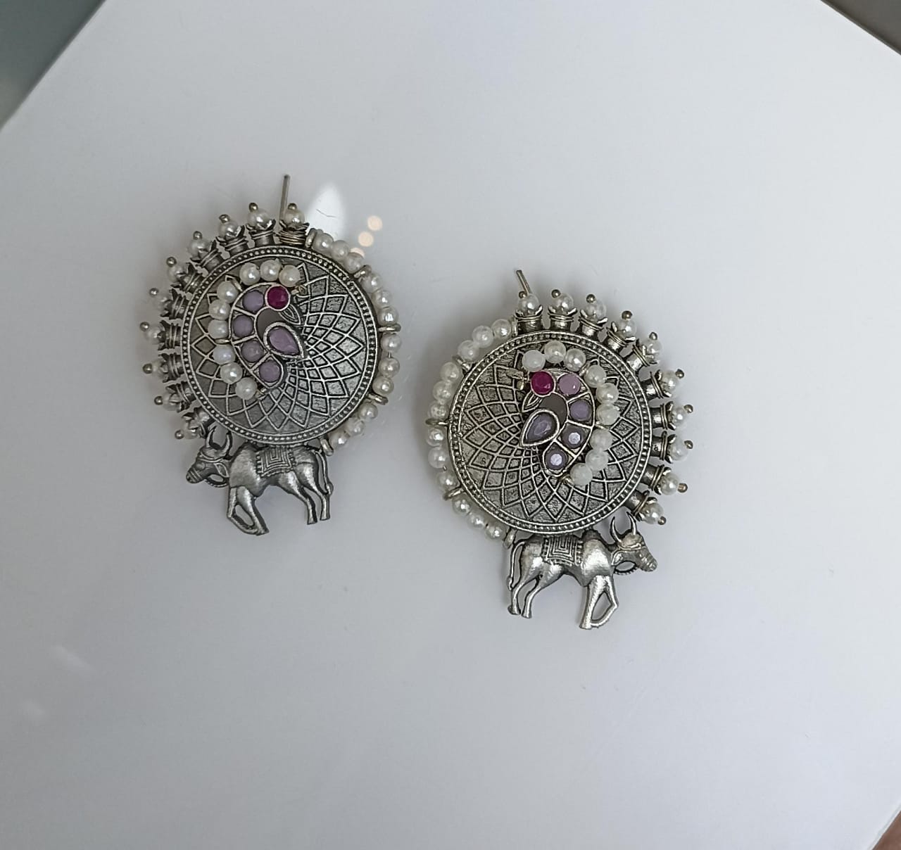 Saniya Emerald Doublet Earrings
