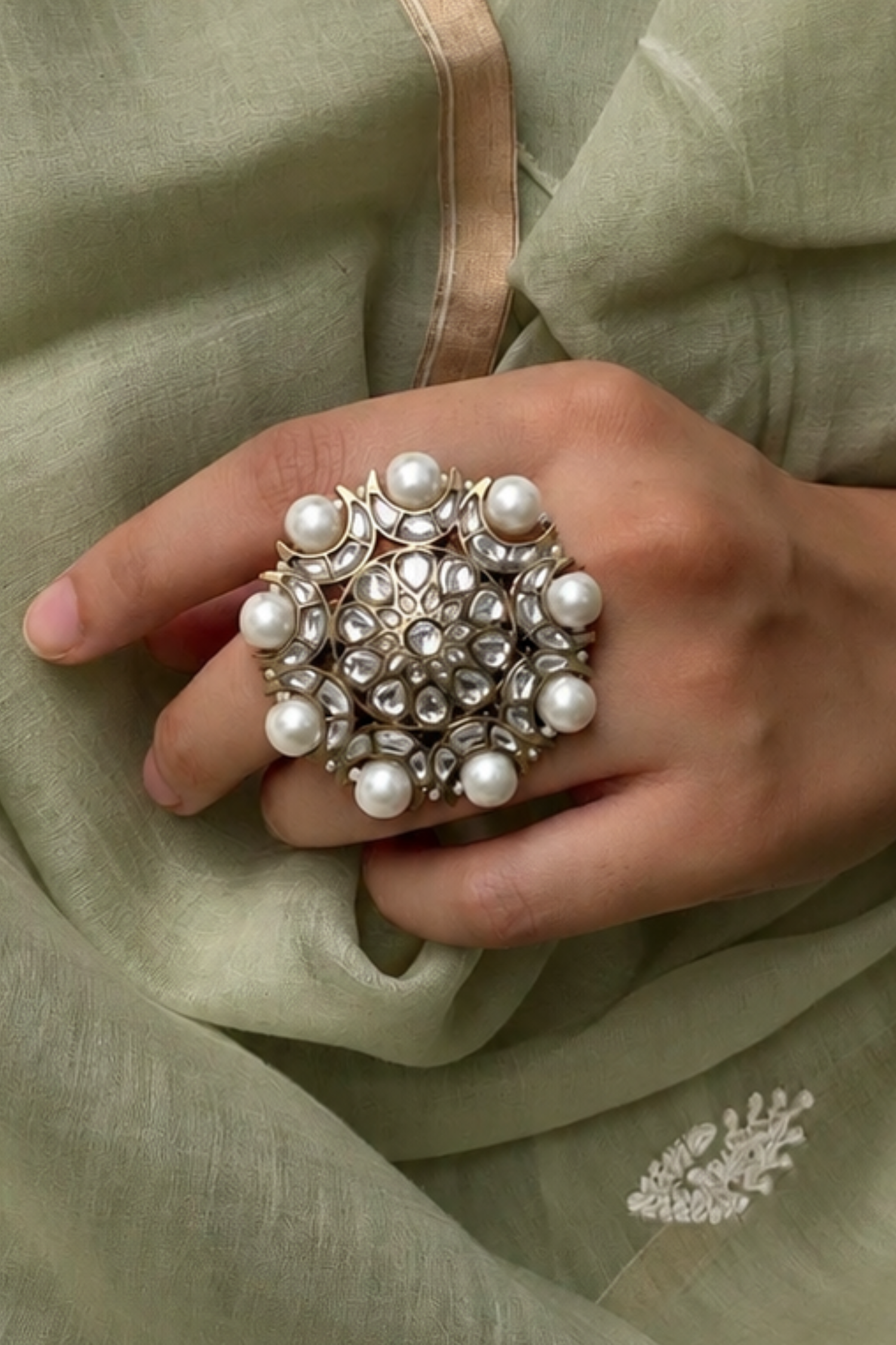 Fine Polki Ring