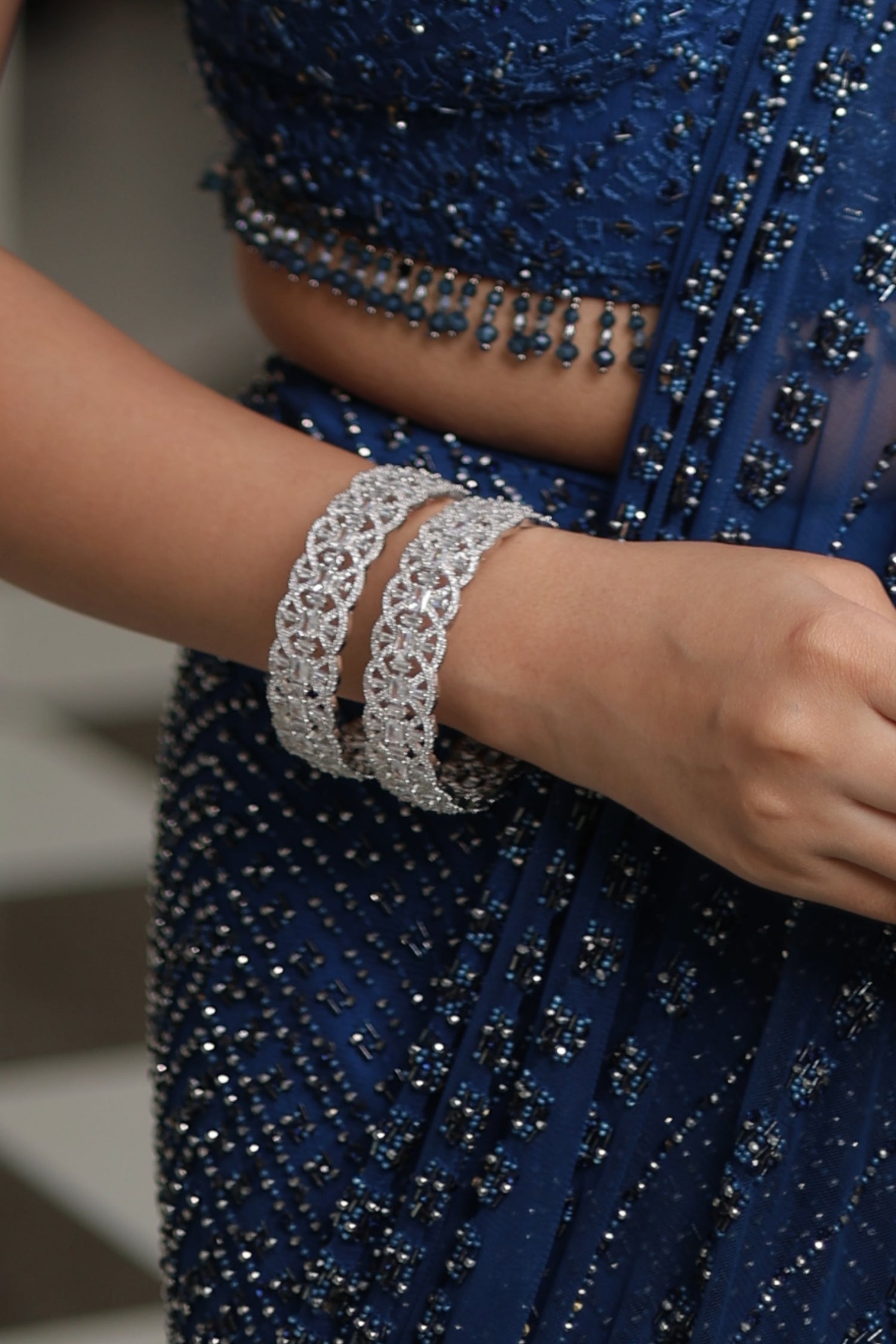 Dalry Diamond Bangles