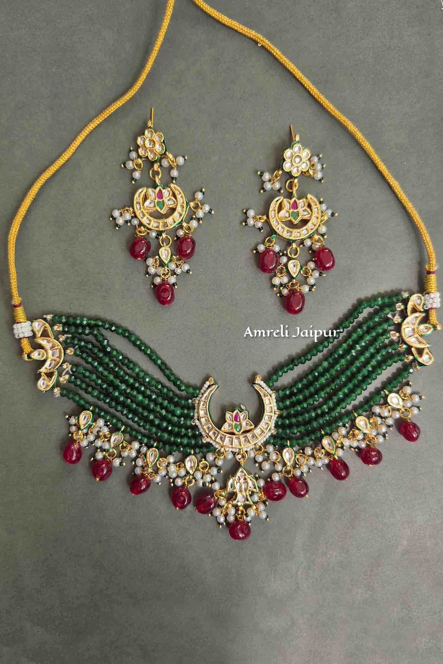 Madhavi Kundan Choker Set