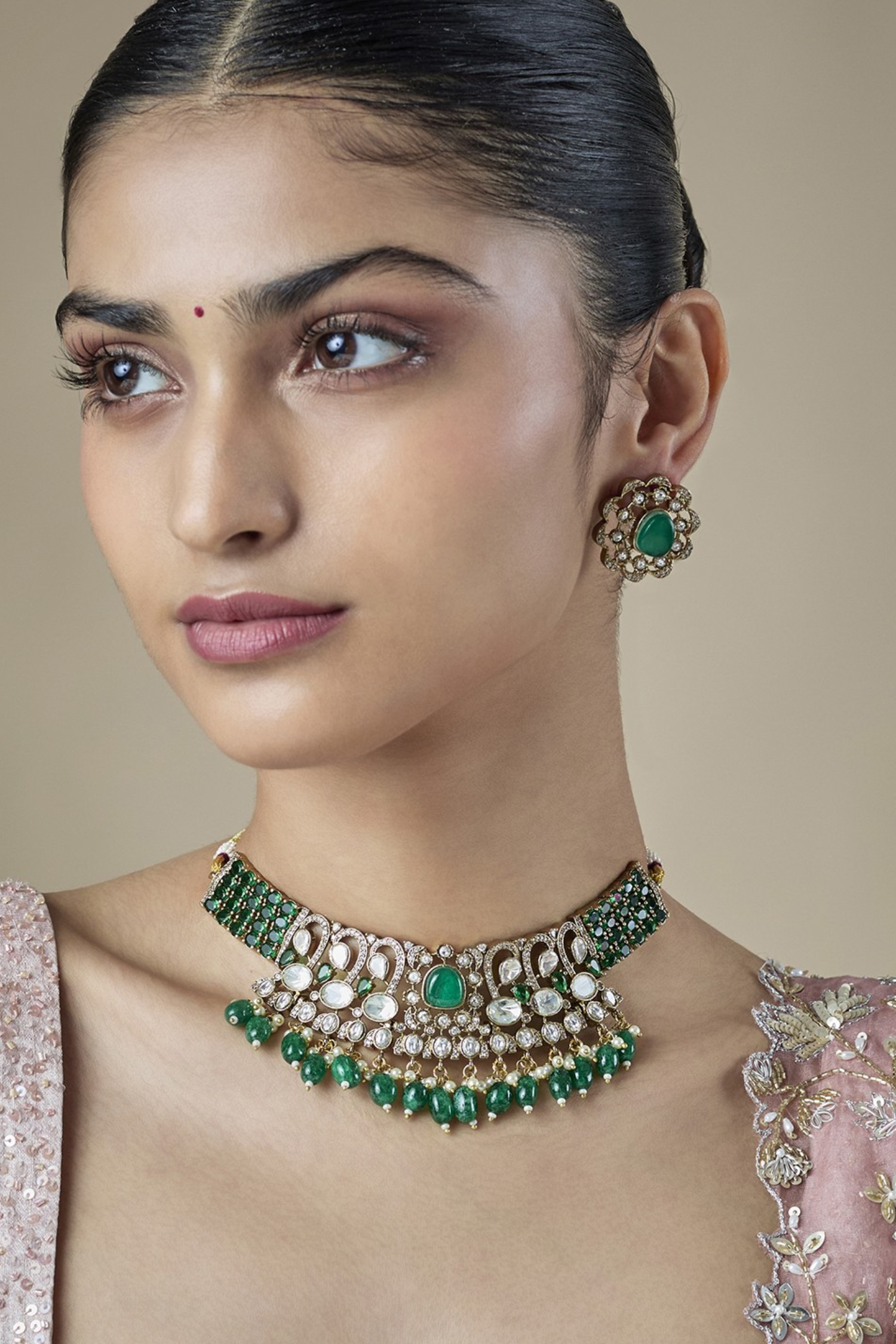 Sitara Polki Kundan Choker Set