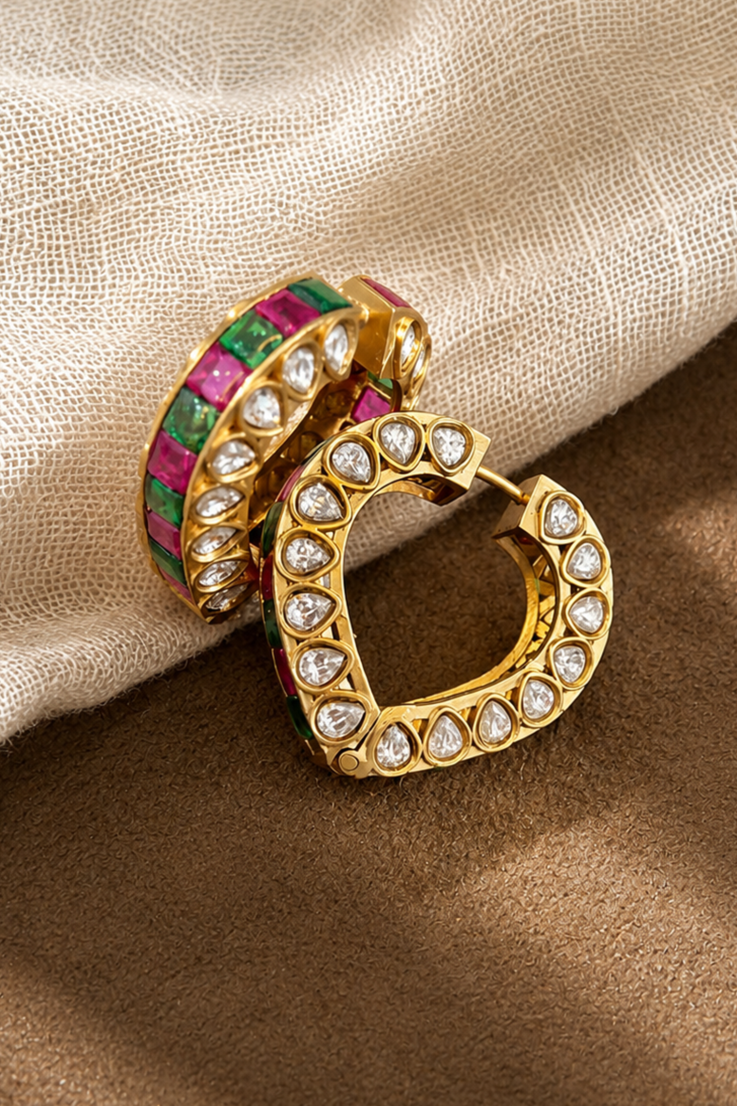 Polki Baali Earrings