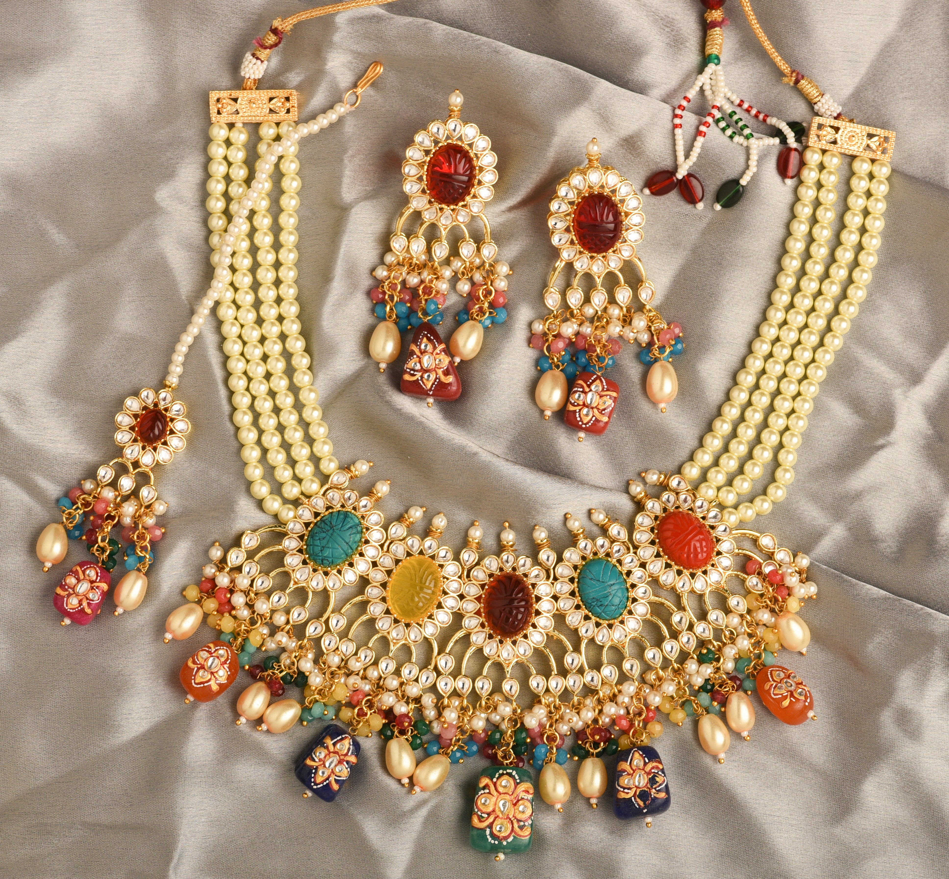 Willa Multicolored Kundan Set