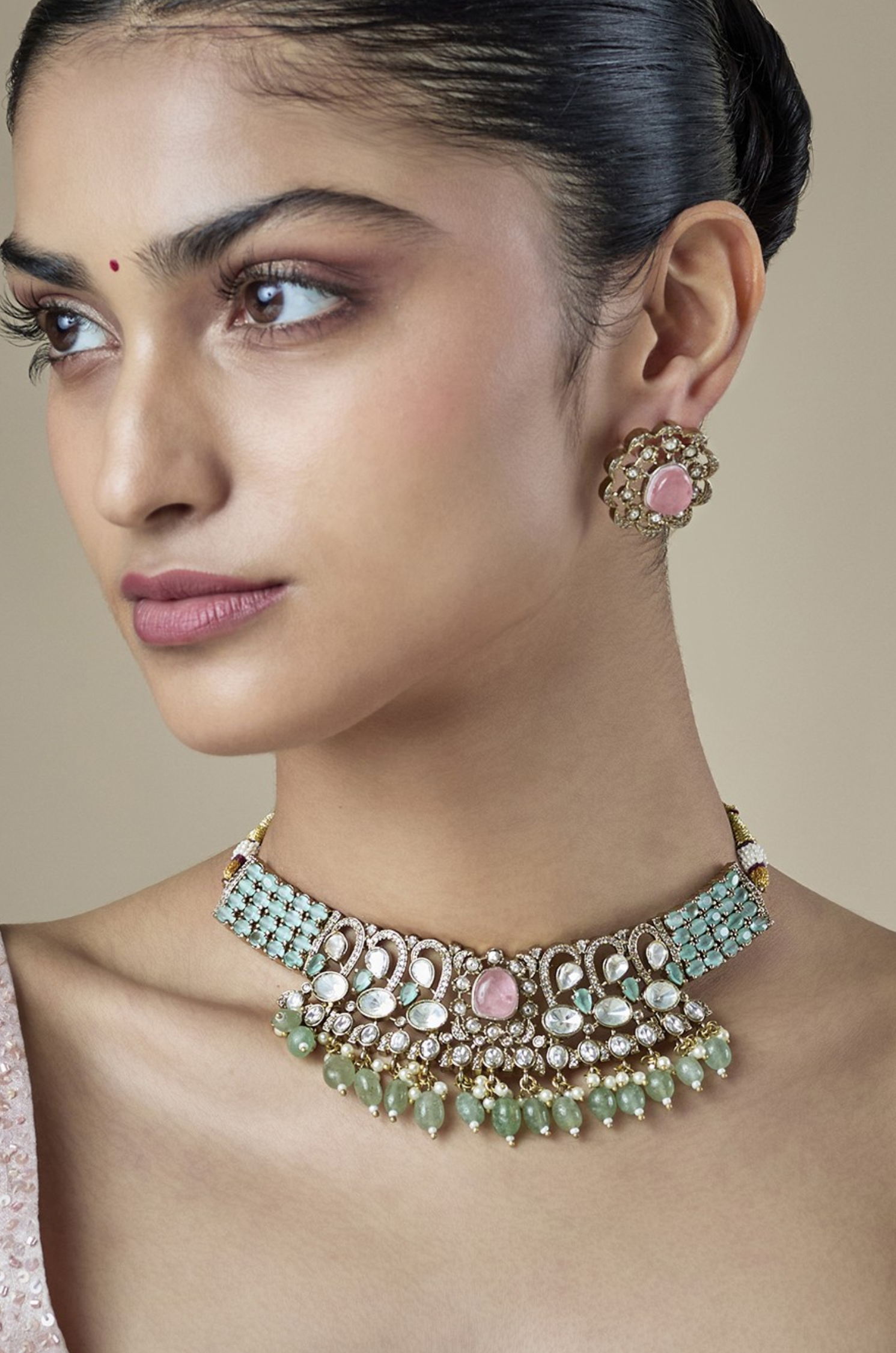 Sitara Polki Kundan Choker Set