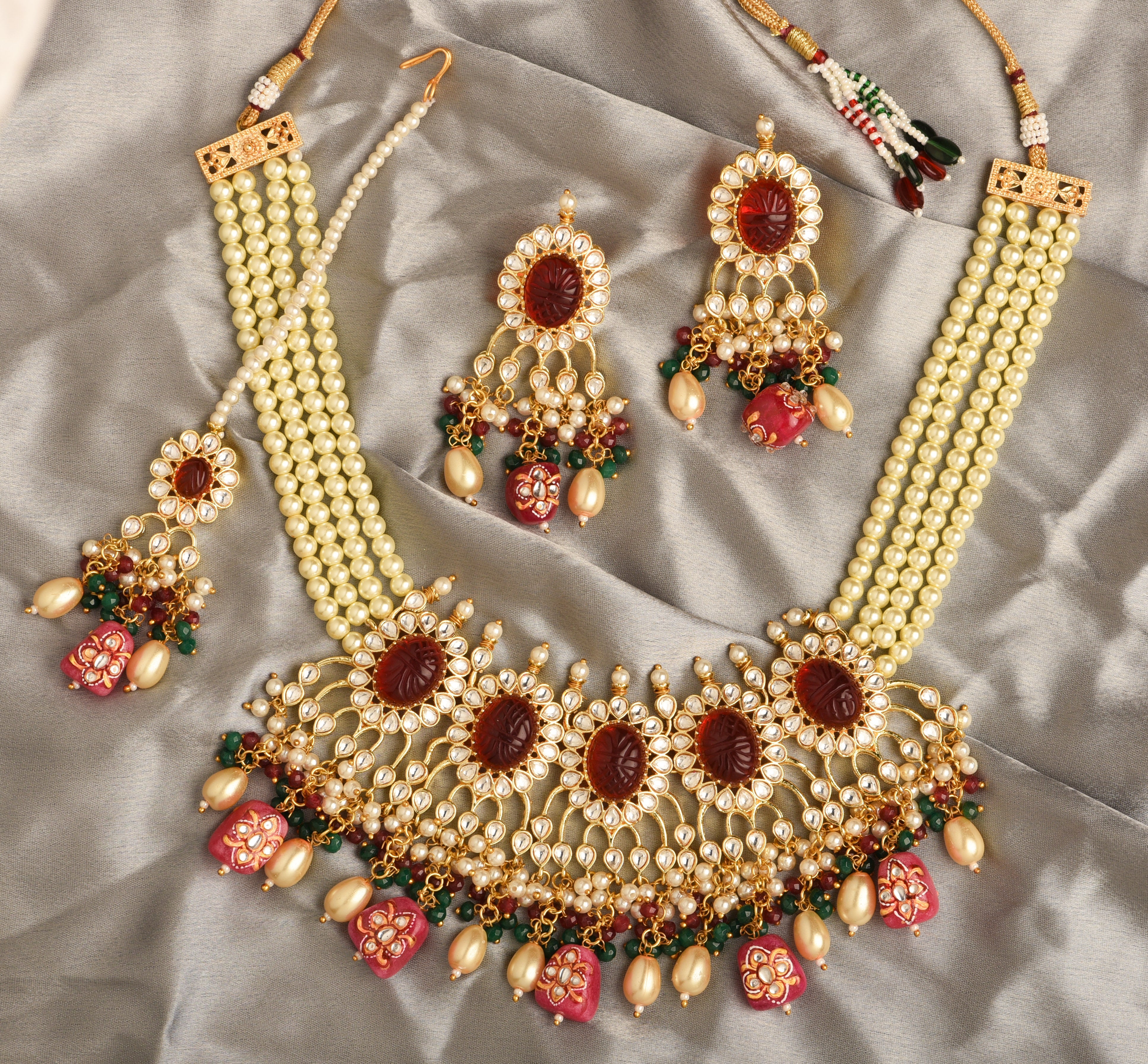 Willa Multicolored Kundan Set