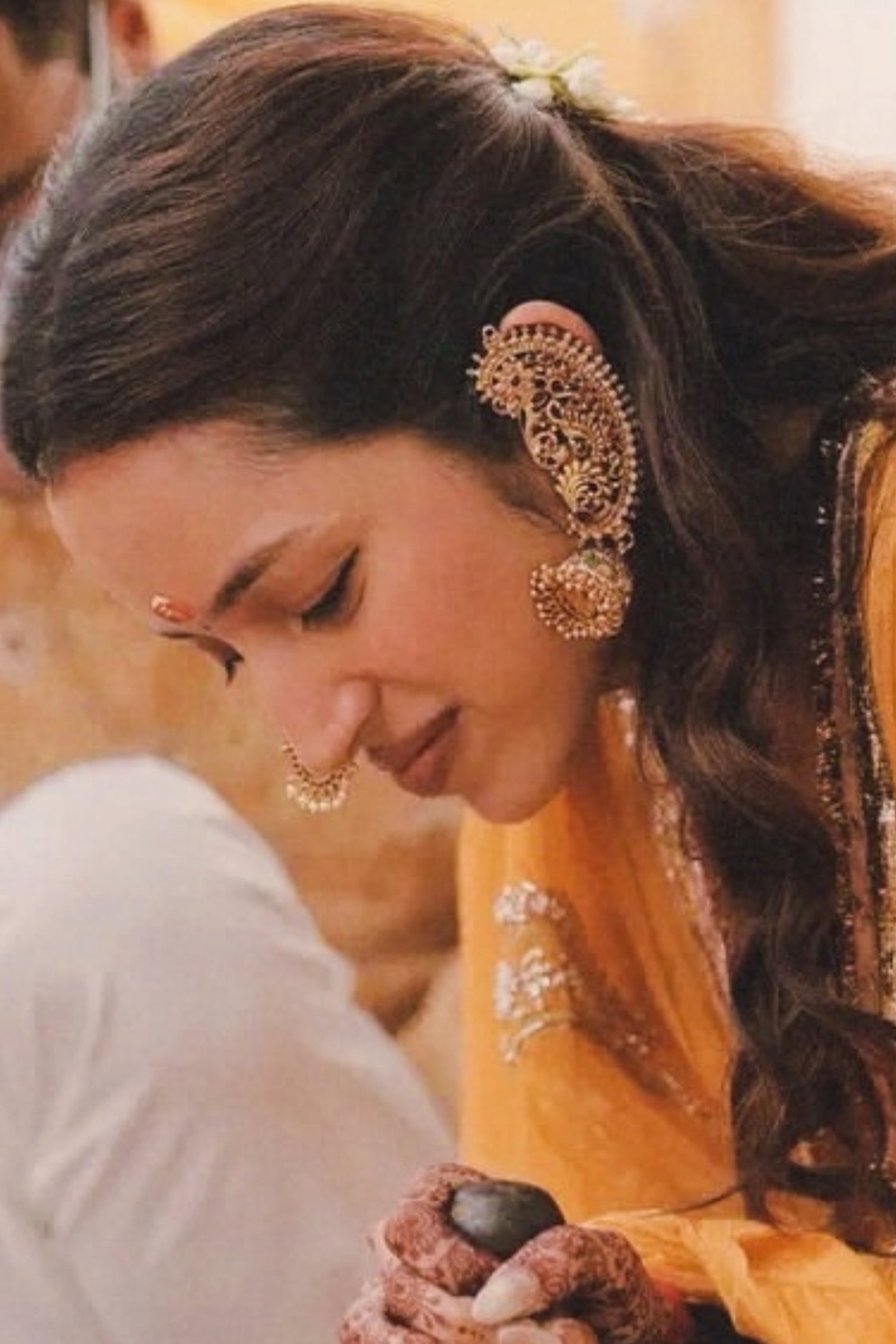 Uditi Earcuff Gold Plated Earrings