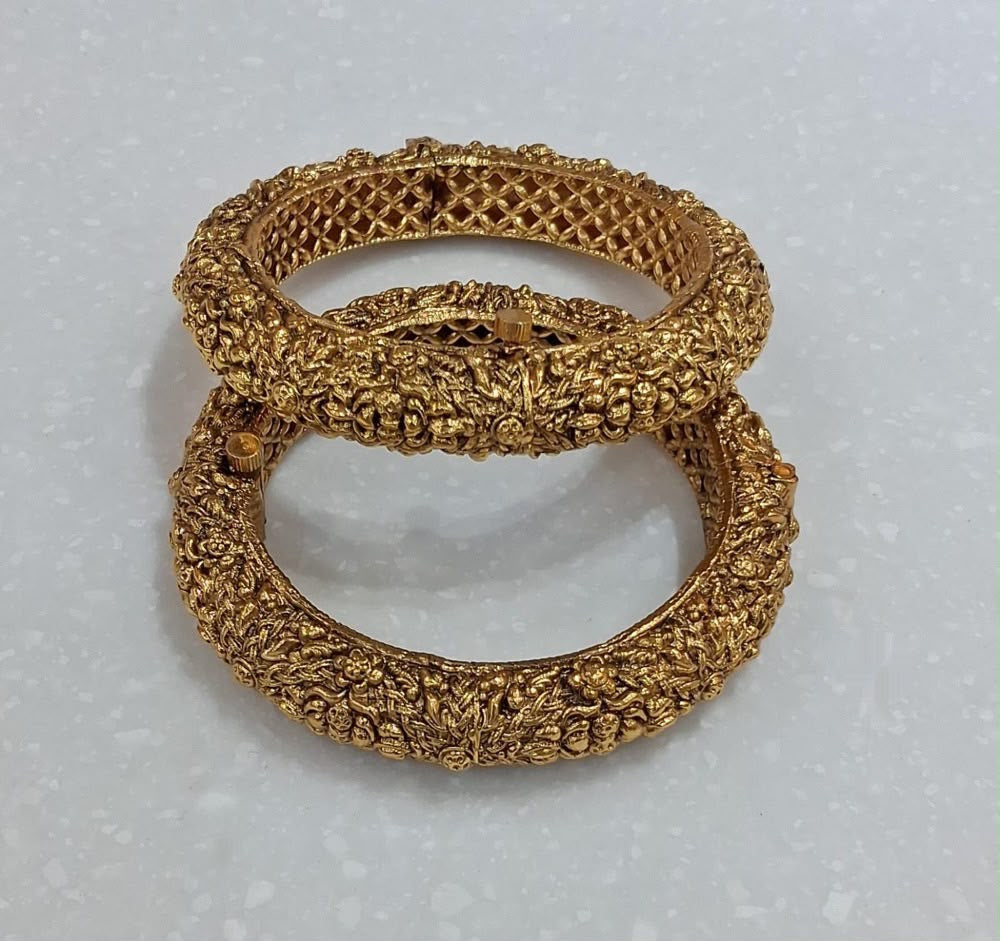Baani Gold Plated Bangles