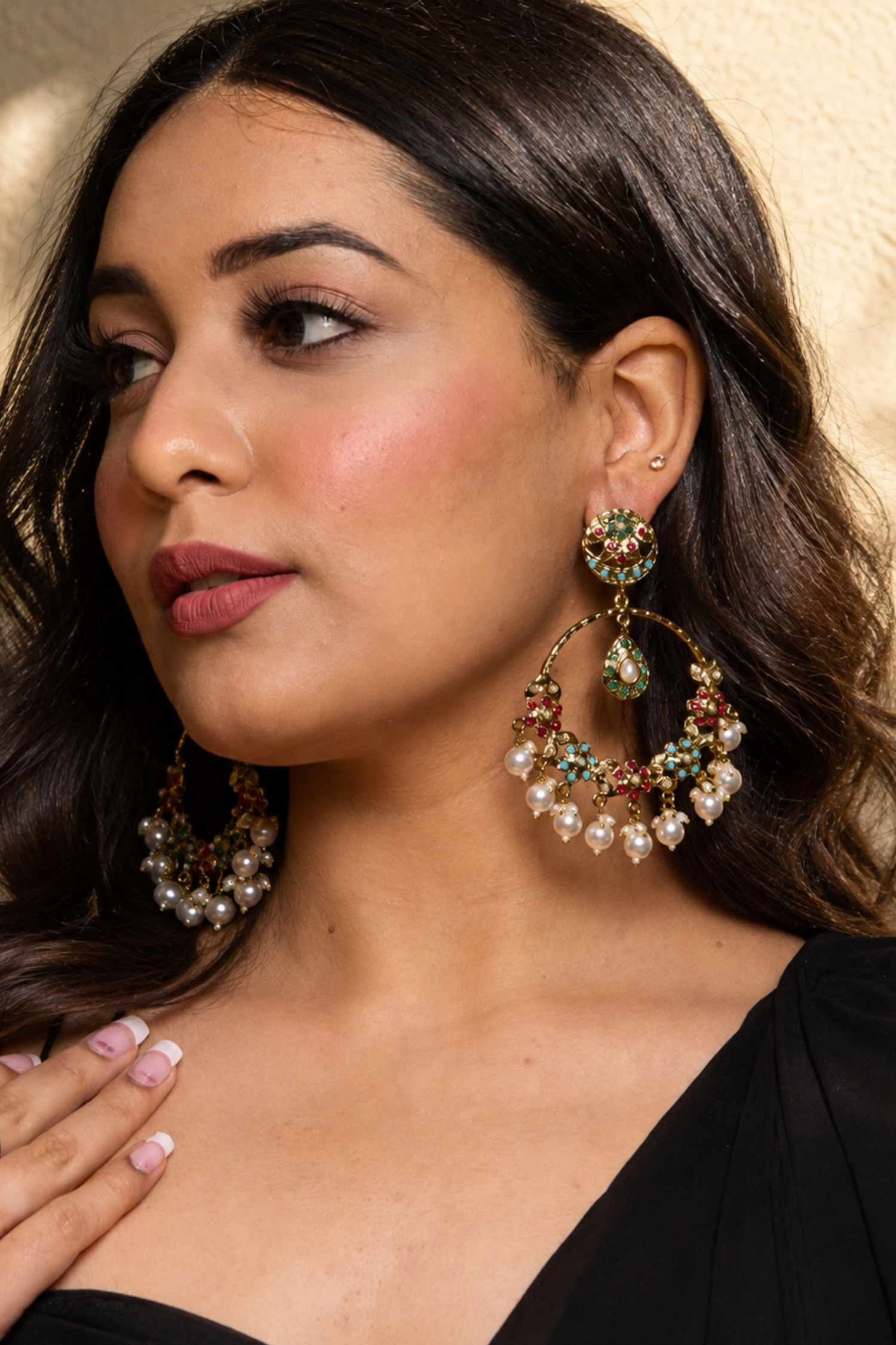 Rihani Chandbali Earrings