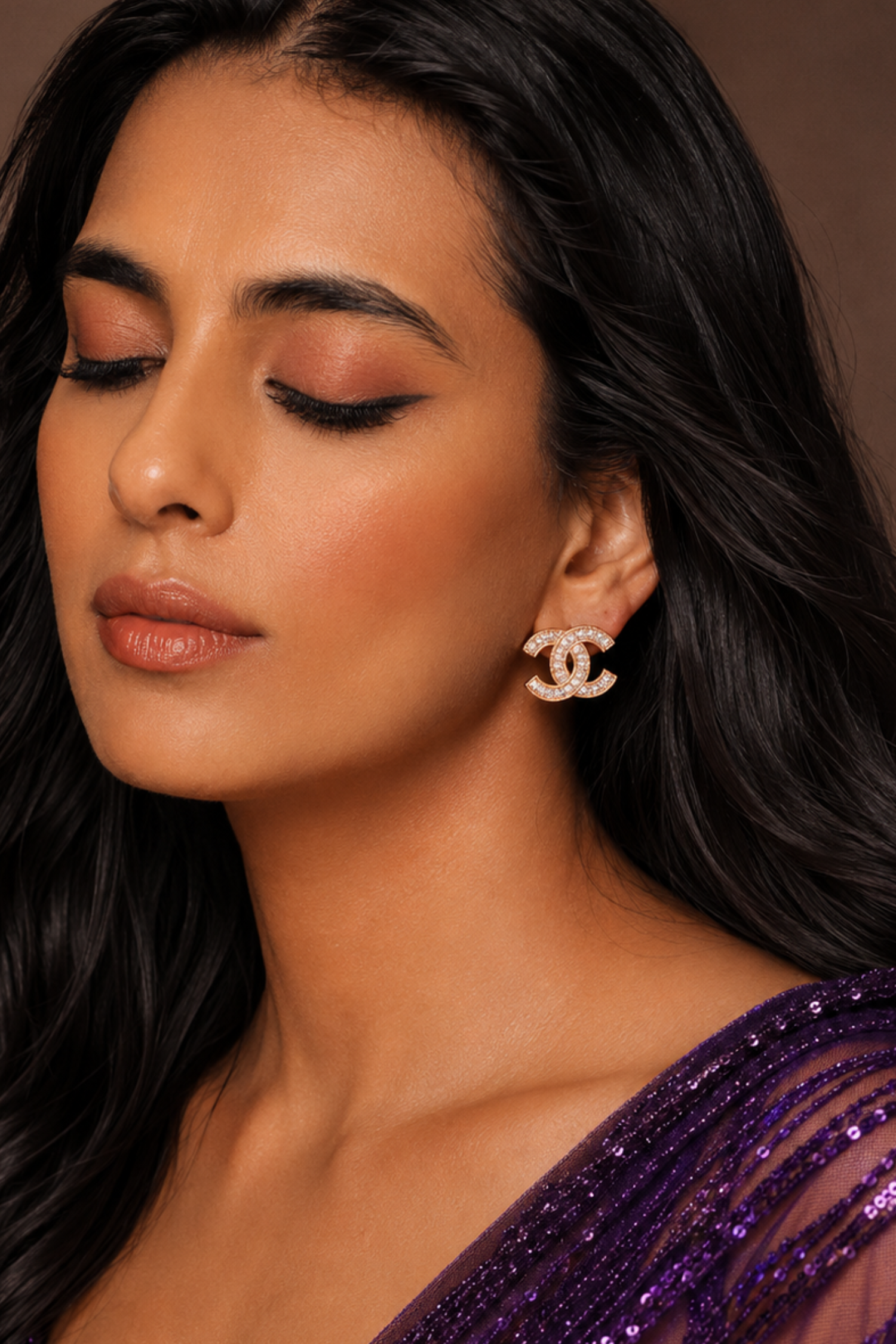 Chane Diamante Studs Earrings
