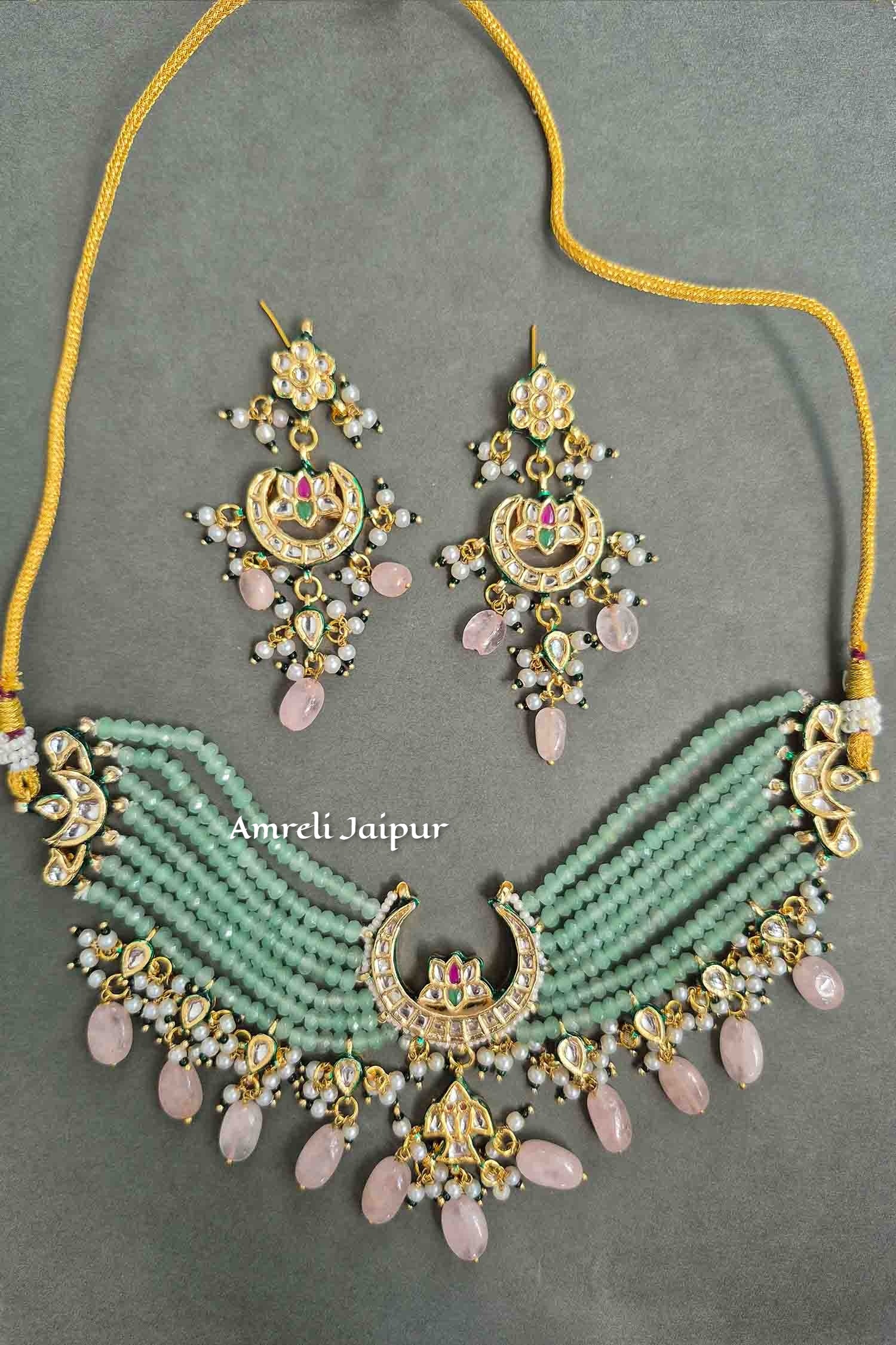 Madhavi Kundan Choker Set